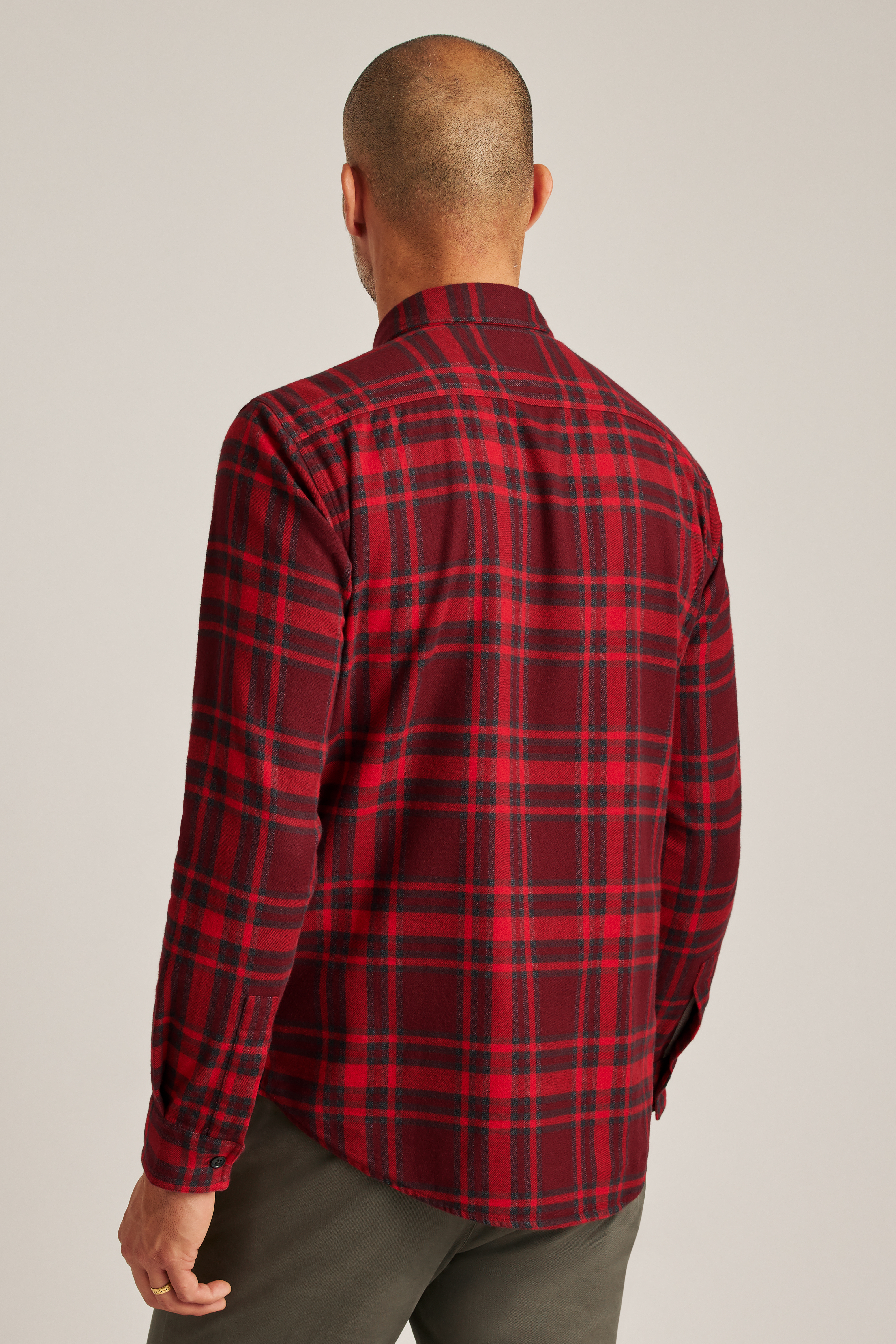 Fireside S'mores Oversized Flannel in Hunter Green main image 0