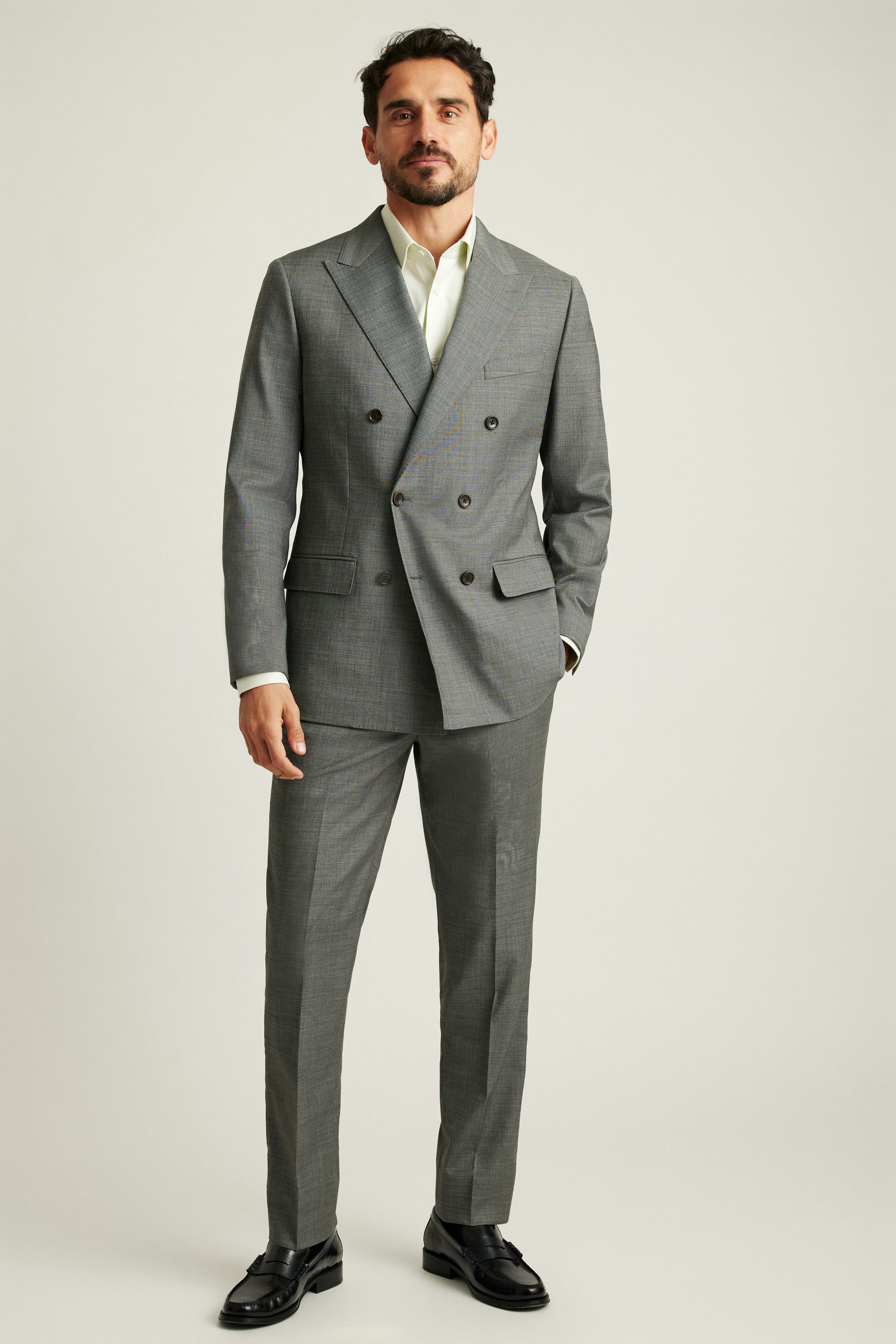 Jetsetter Italian Wool Double Breasted Suit