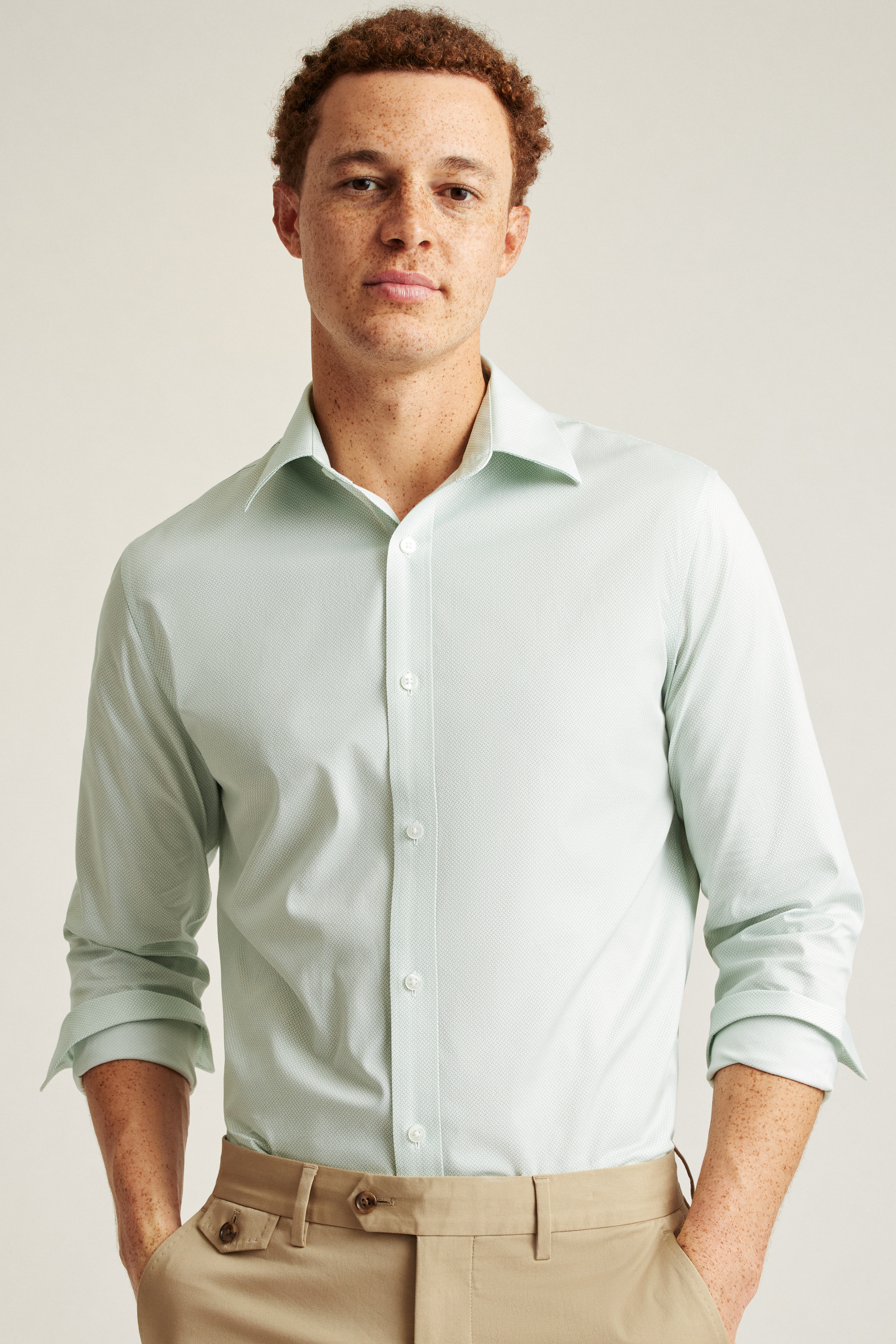 Men's Dress Shirts - Loose & Fitted