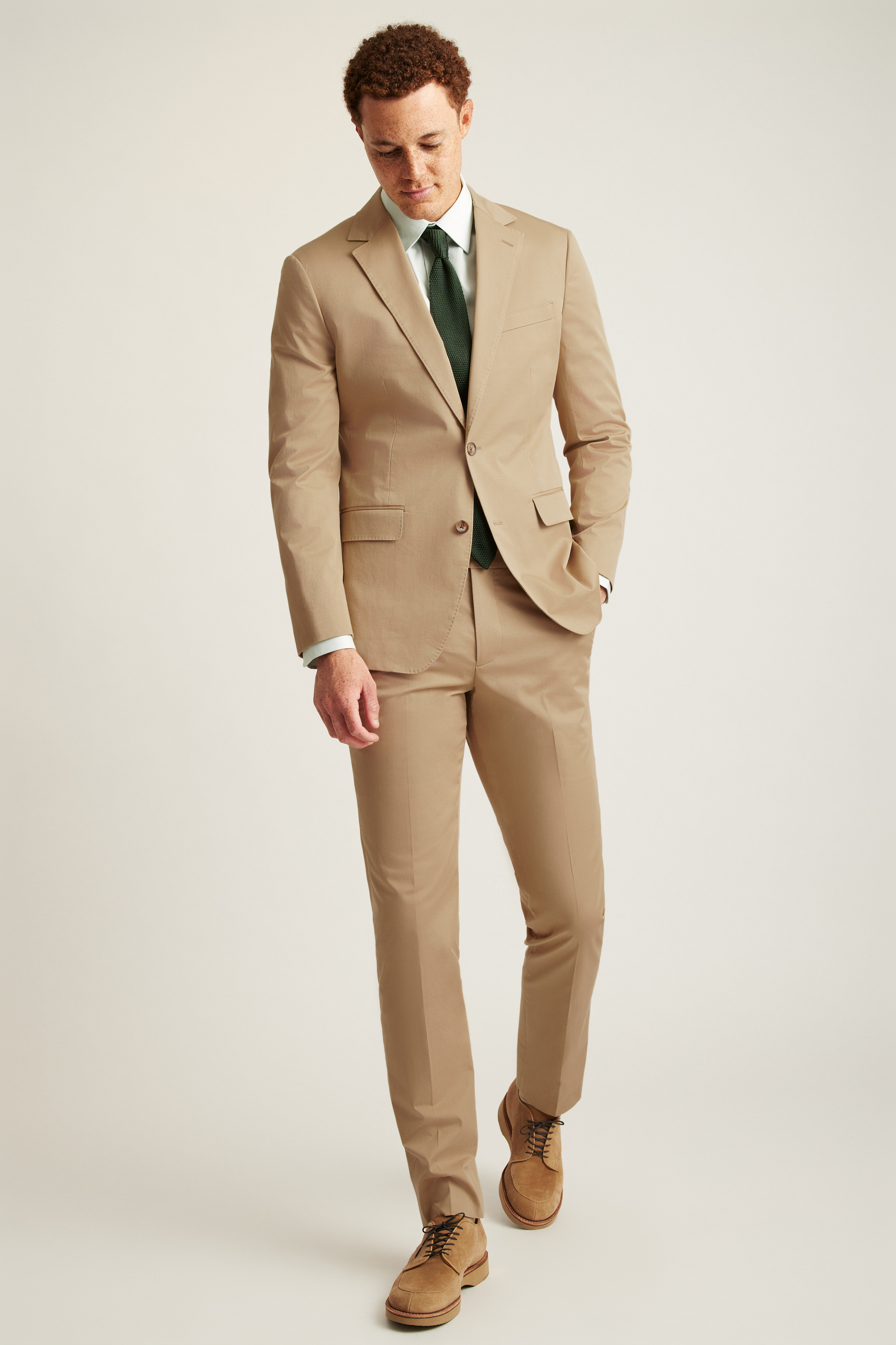 Italian Stretch Cotton Suit Jacket