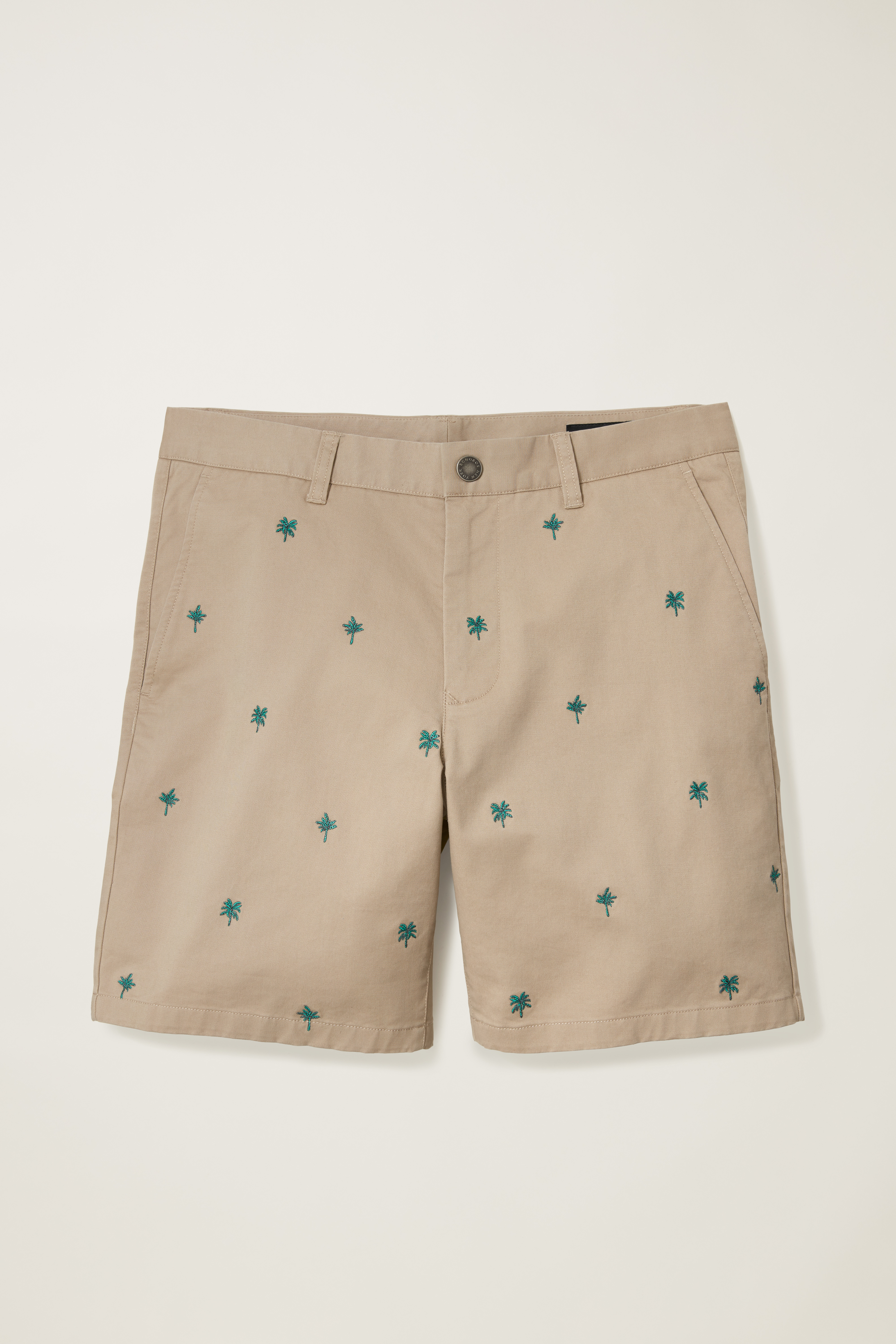 The Embroidered Chino Short