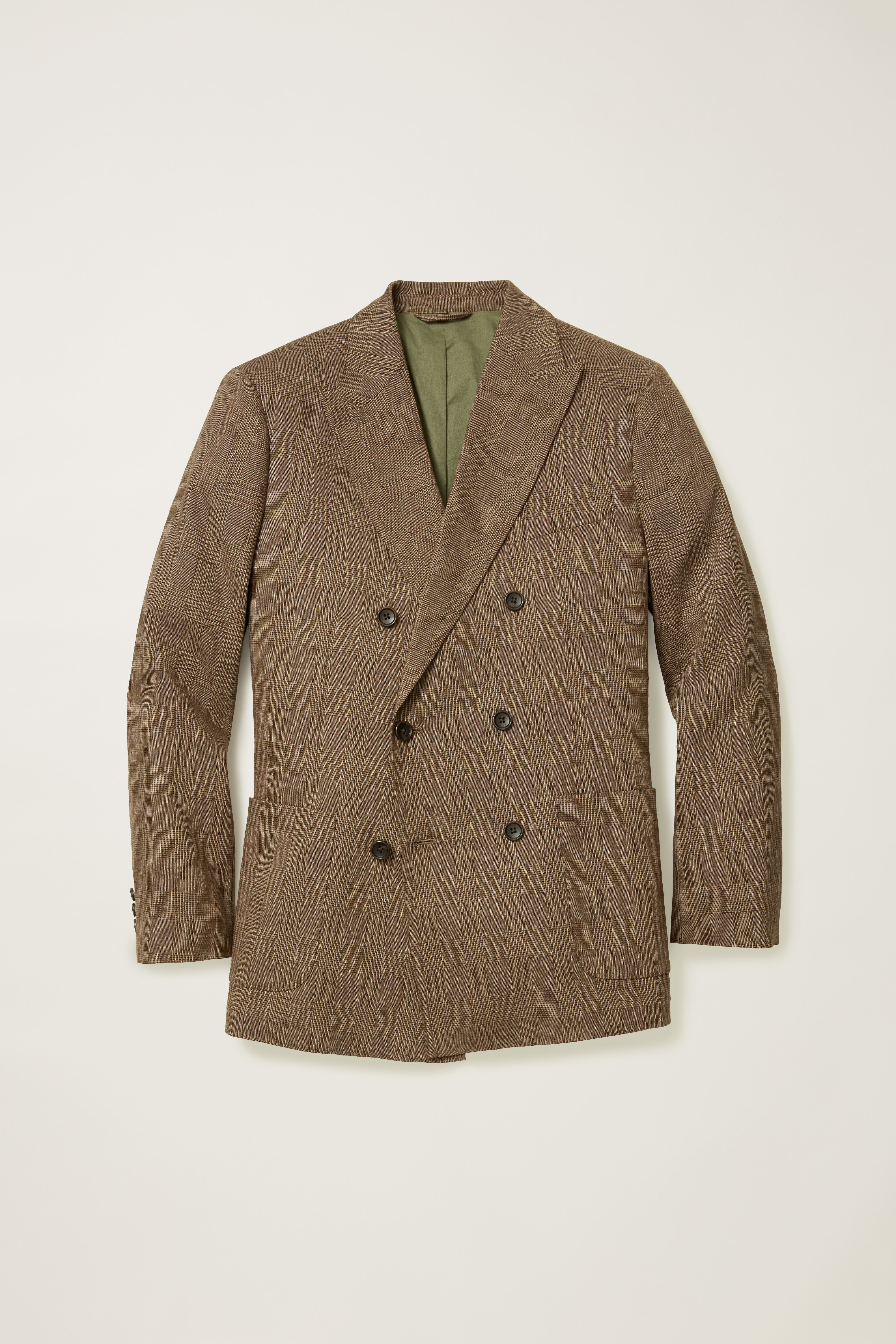 Jetsetter Unconstructed Double Breasted Blazer