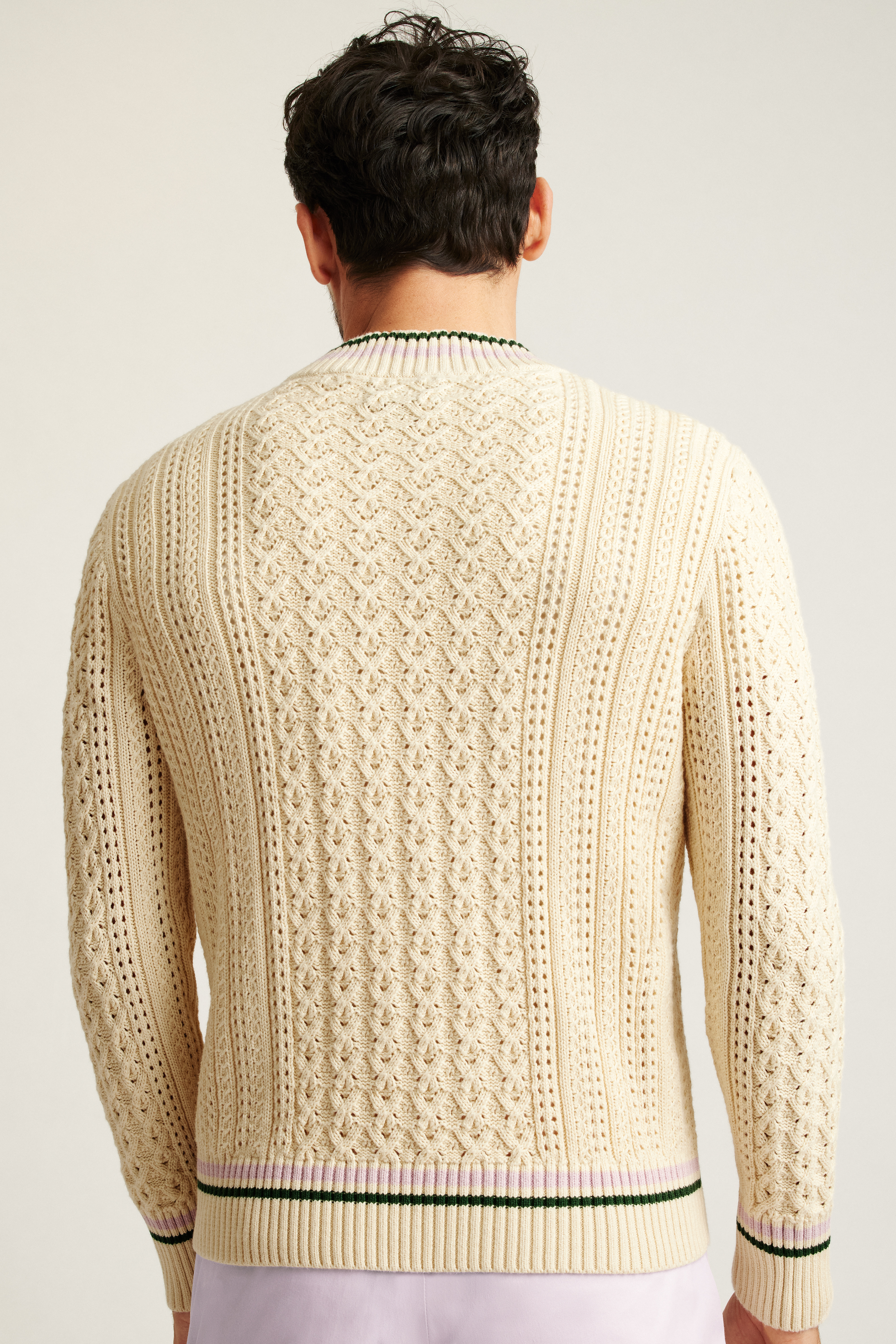 Cotton Cashmere Cricket Sweater