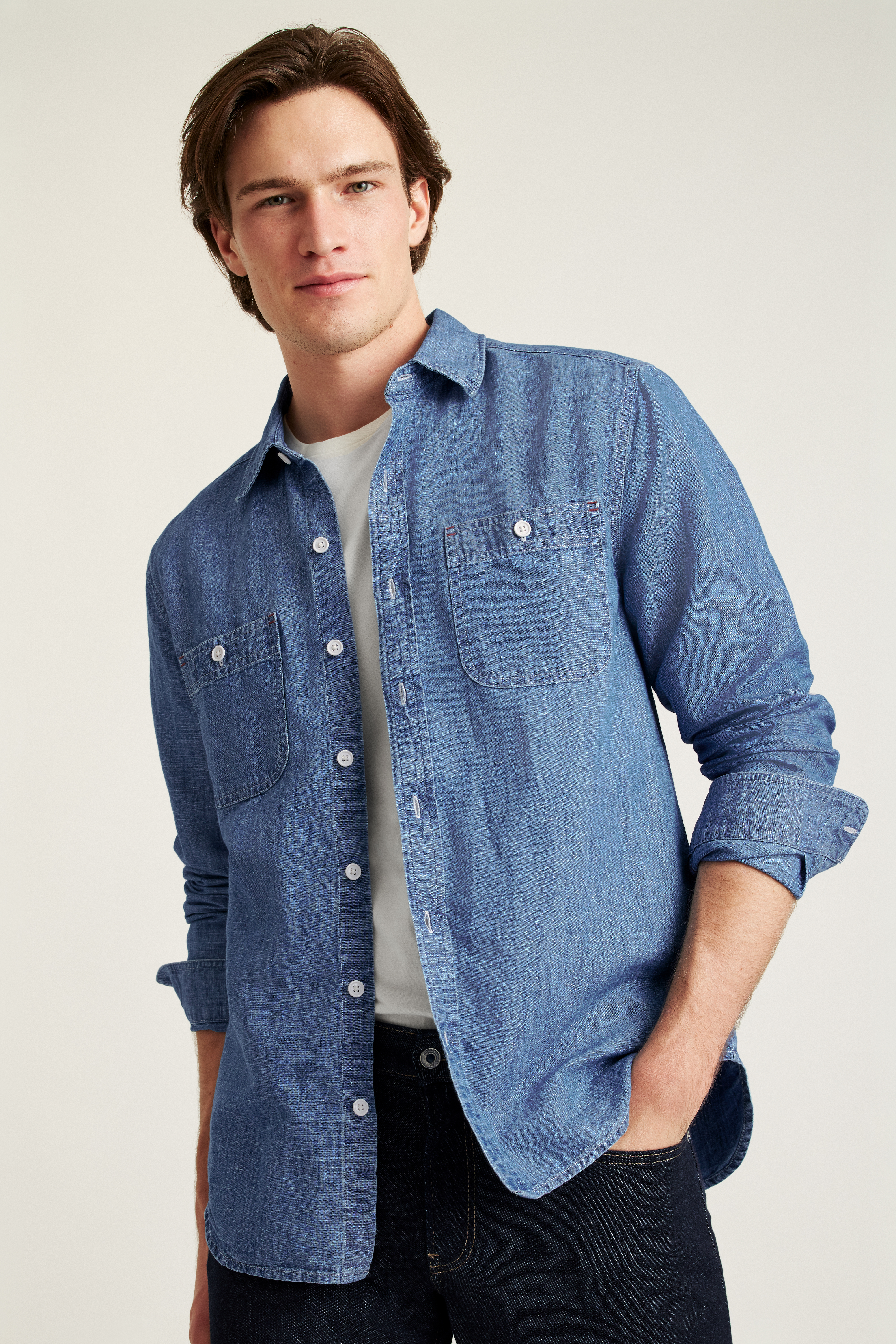 Elevated Casual Bonobos Everyday Lightweight Denim Shirt