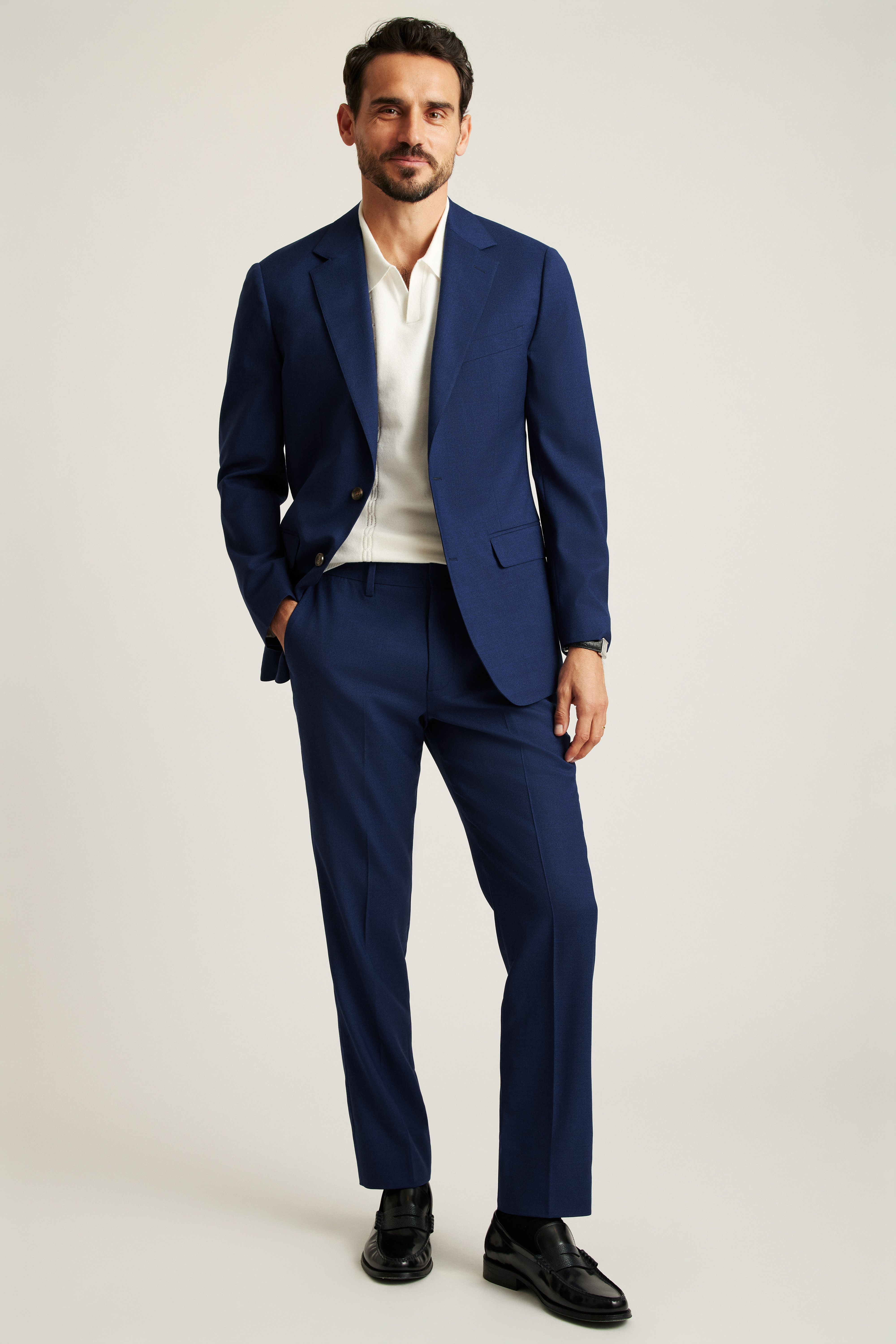 Jetsetter Stretch Italian Wool Suit Jacket