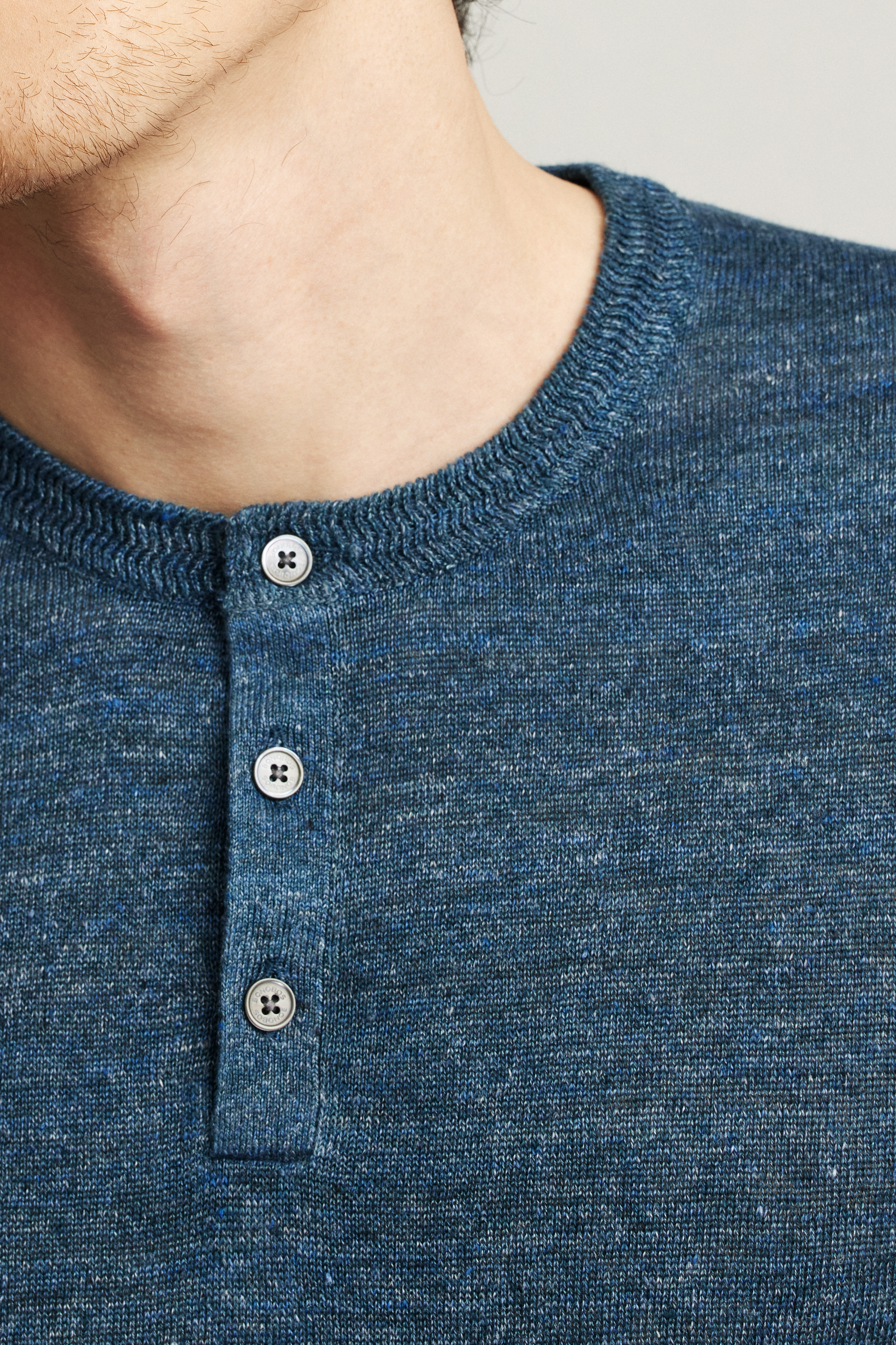 Italian Linen Henley