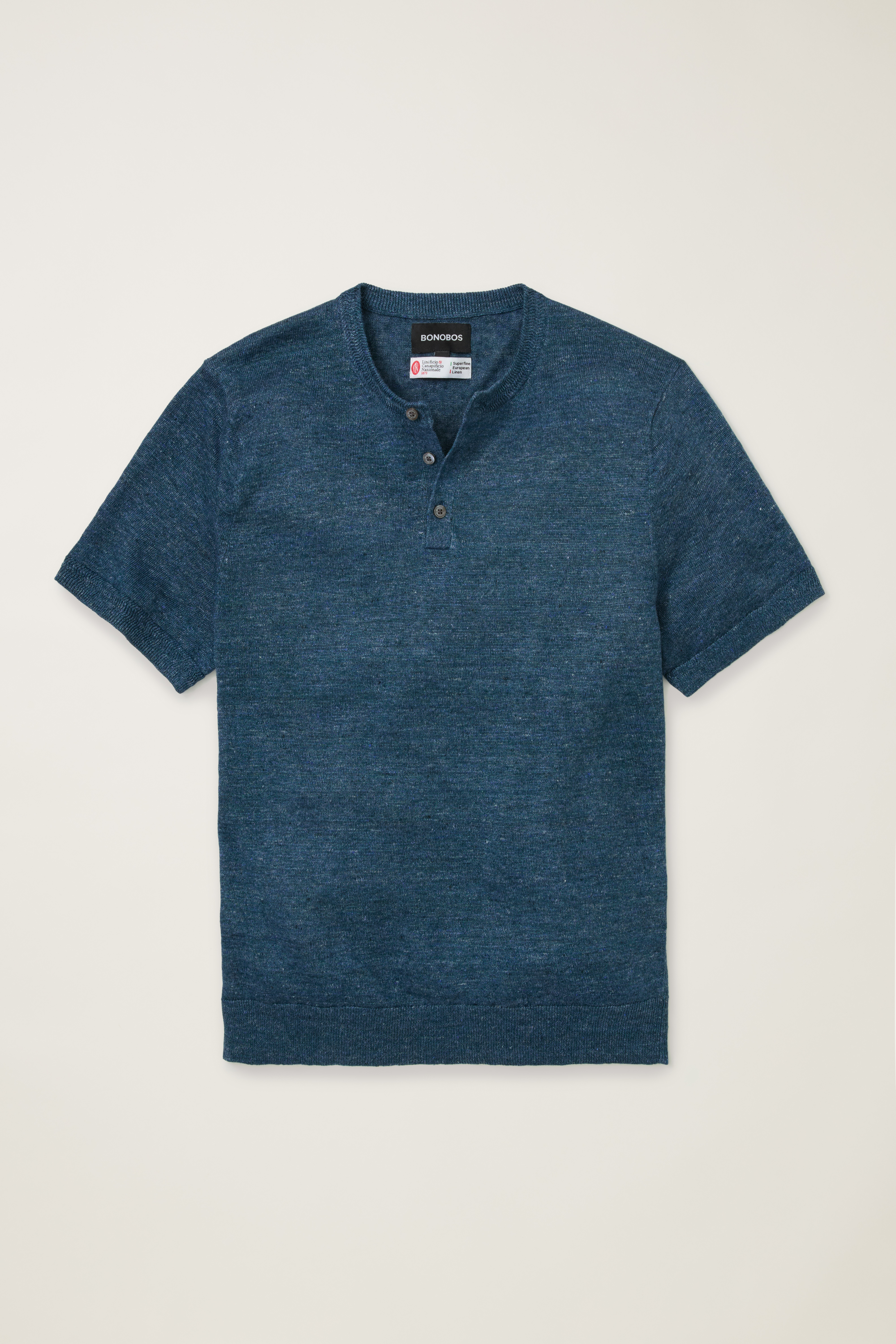 Italian Linen Henley