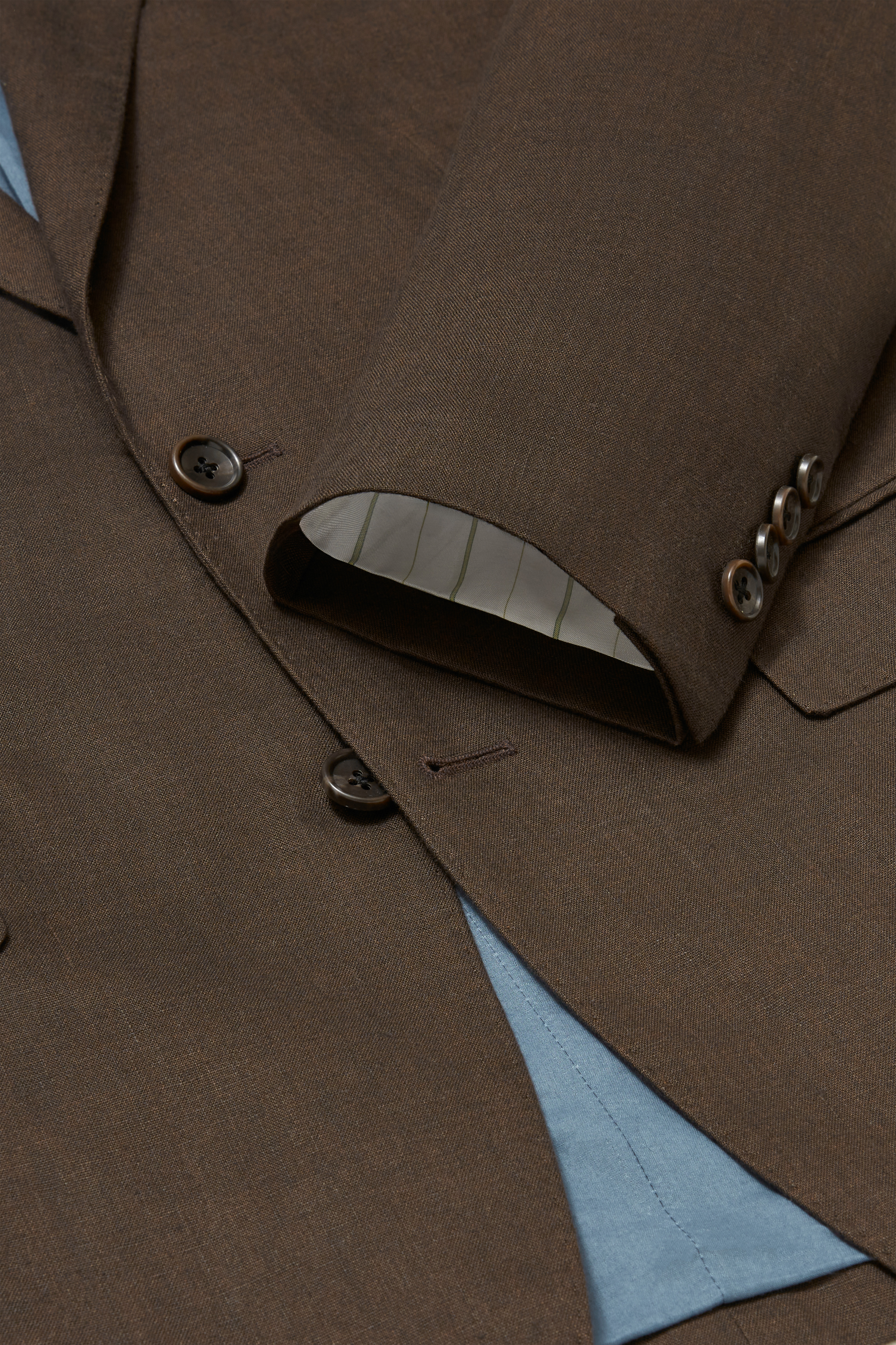 Linen blazer - Black Jet main image 1