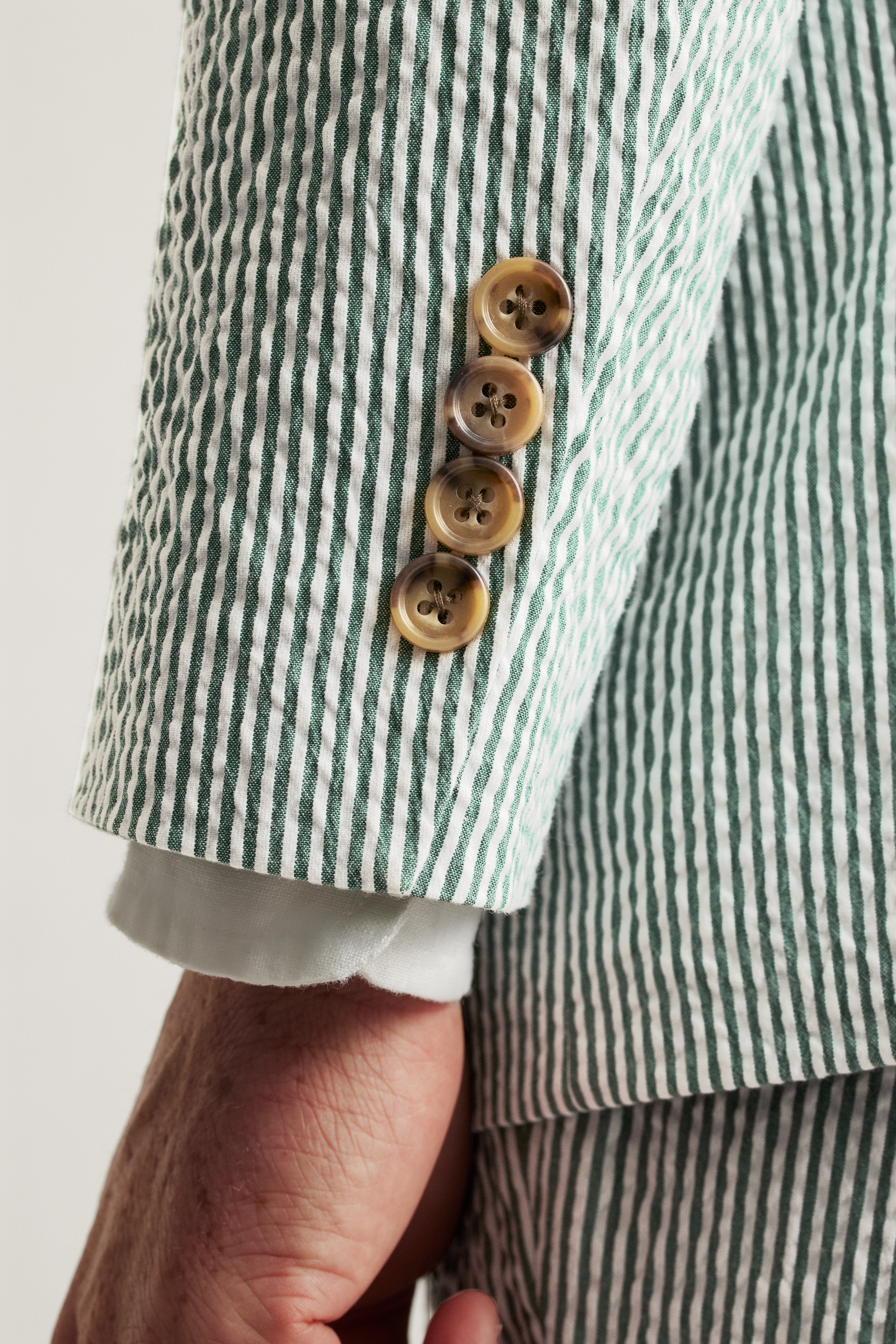 Seersucker Blazer - Black Pepper Seersucker Sport Coat