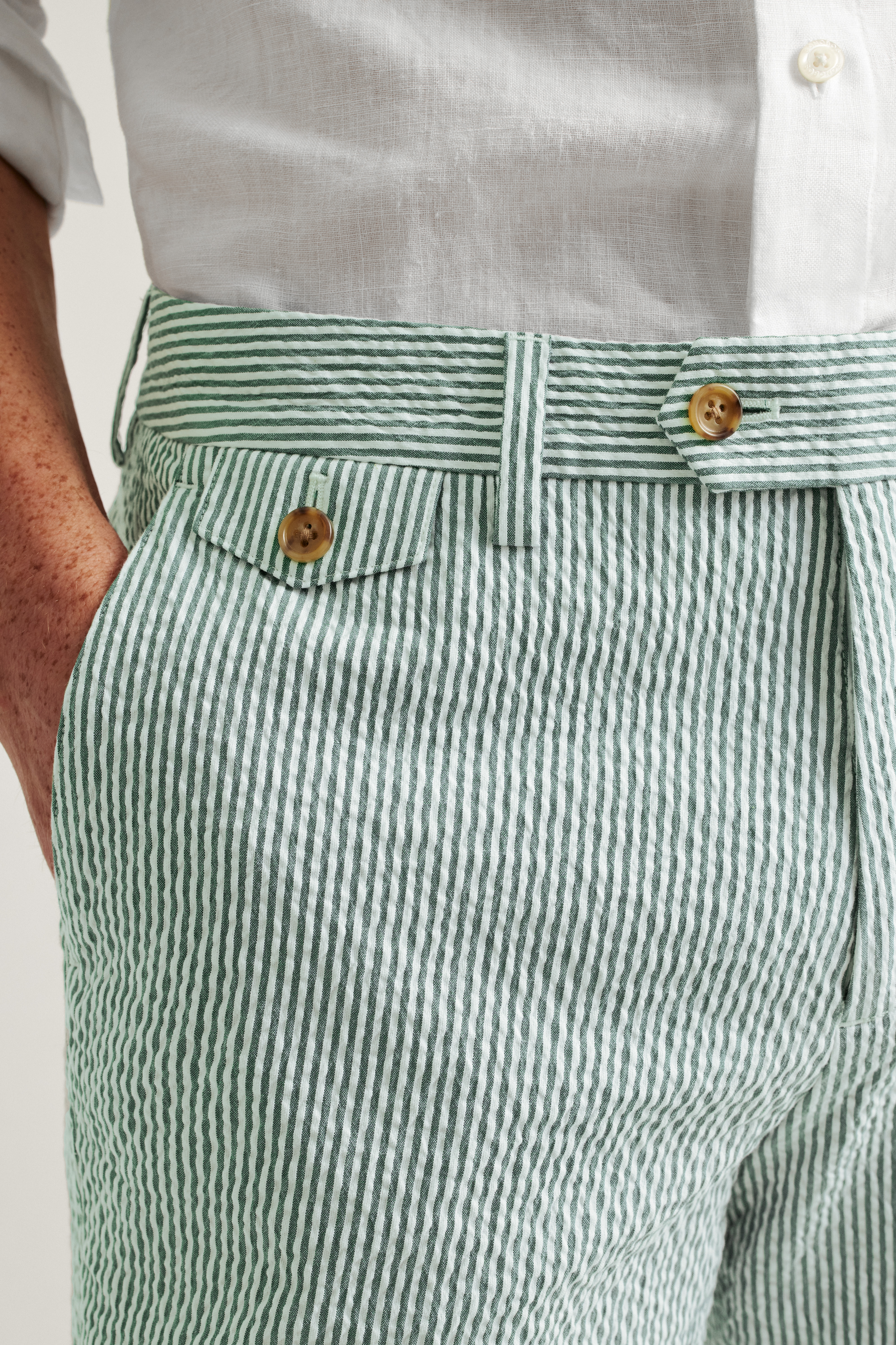 Jetsetter Italian Seersucker Dress Pant | Bonobos