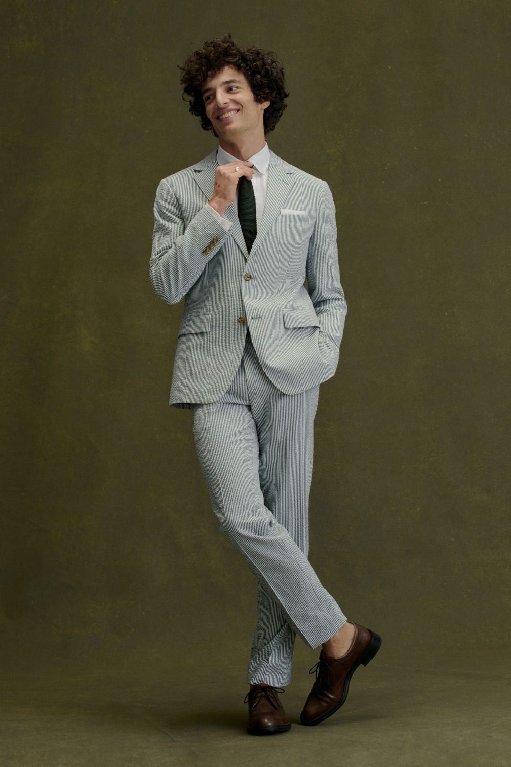 Jetsetter Italian Seersucker Dress Pant | Bonobos