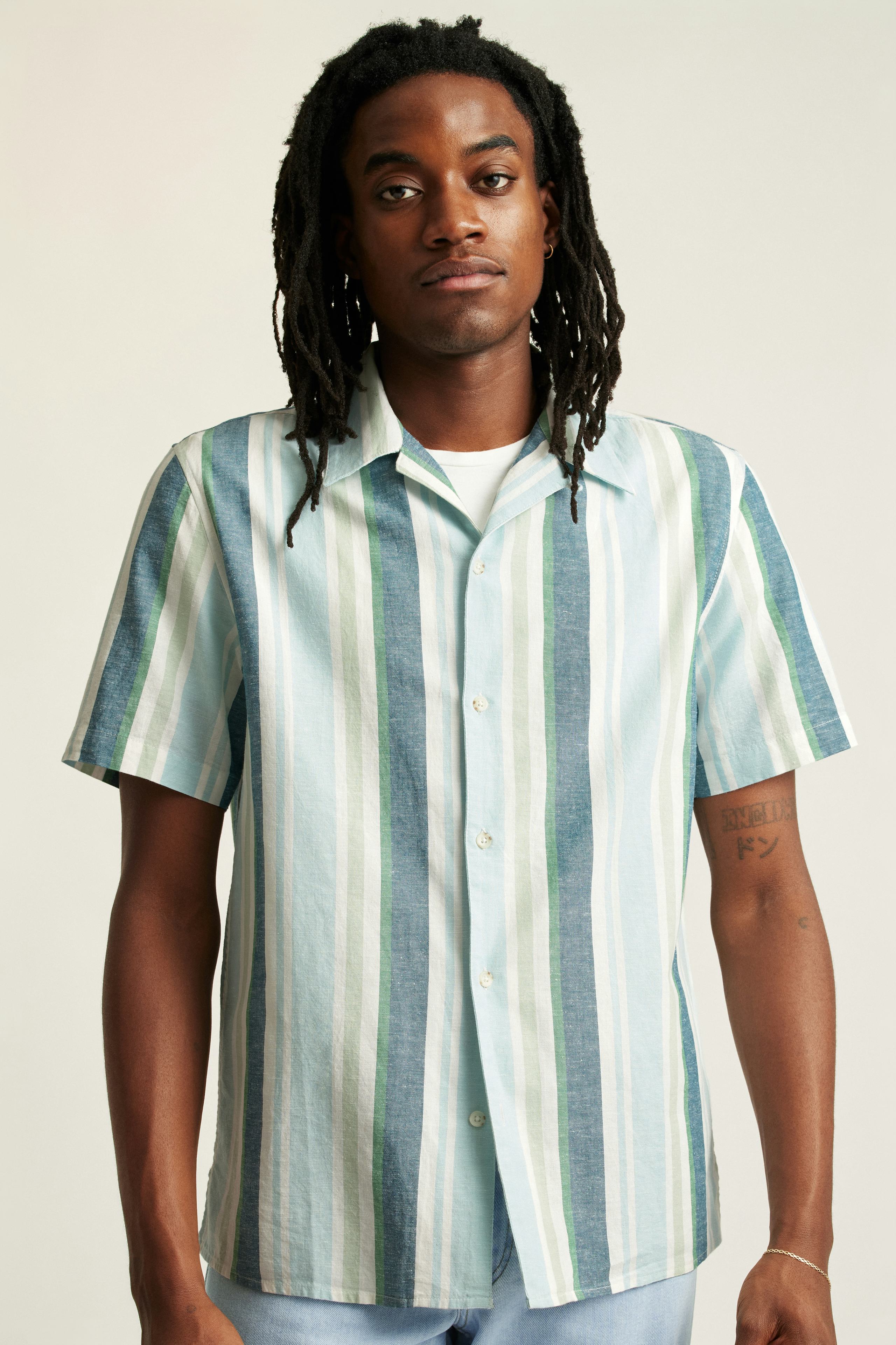 Linen Riviera Cabana Shirt