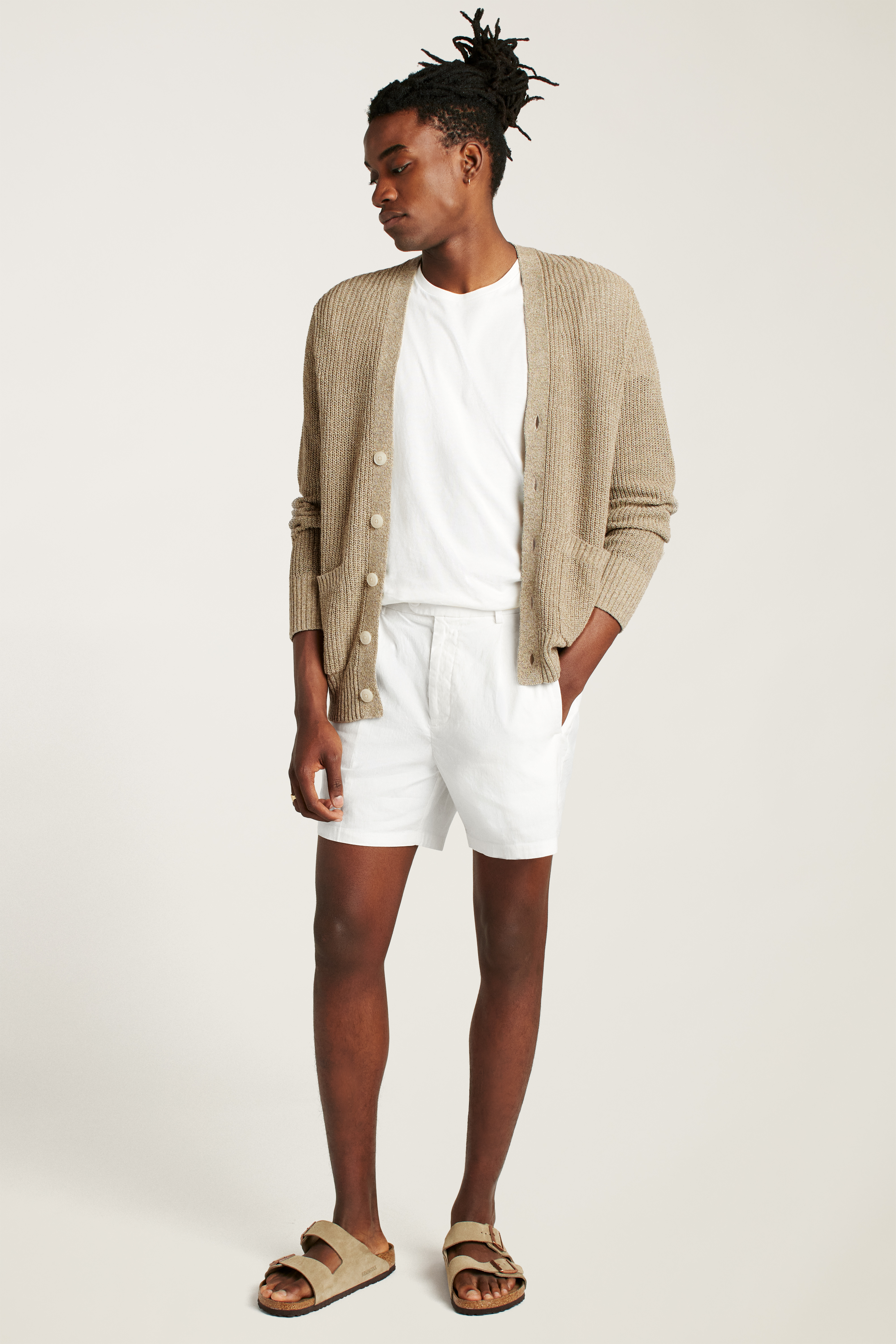 Italian Linen Cotton Cardigan