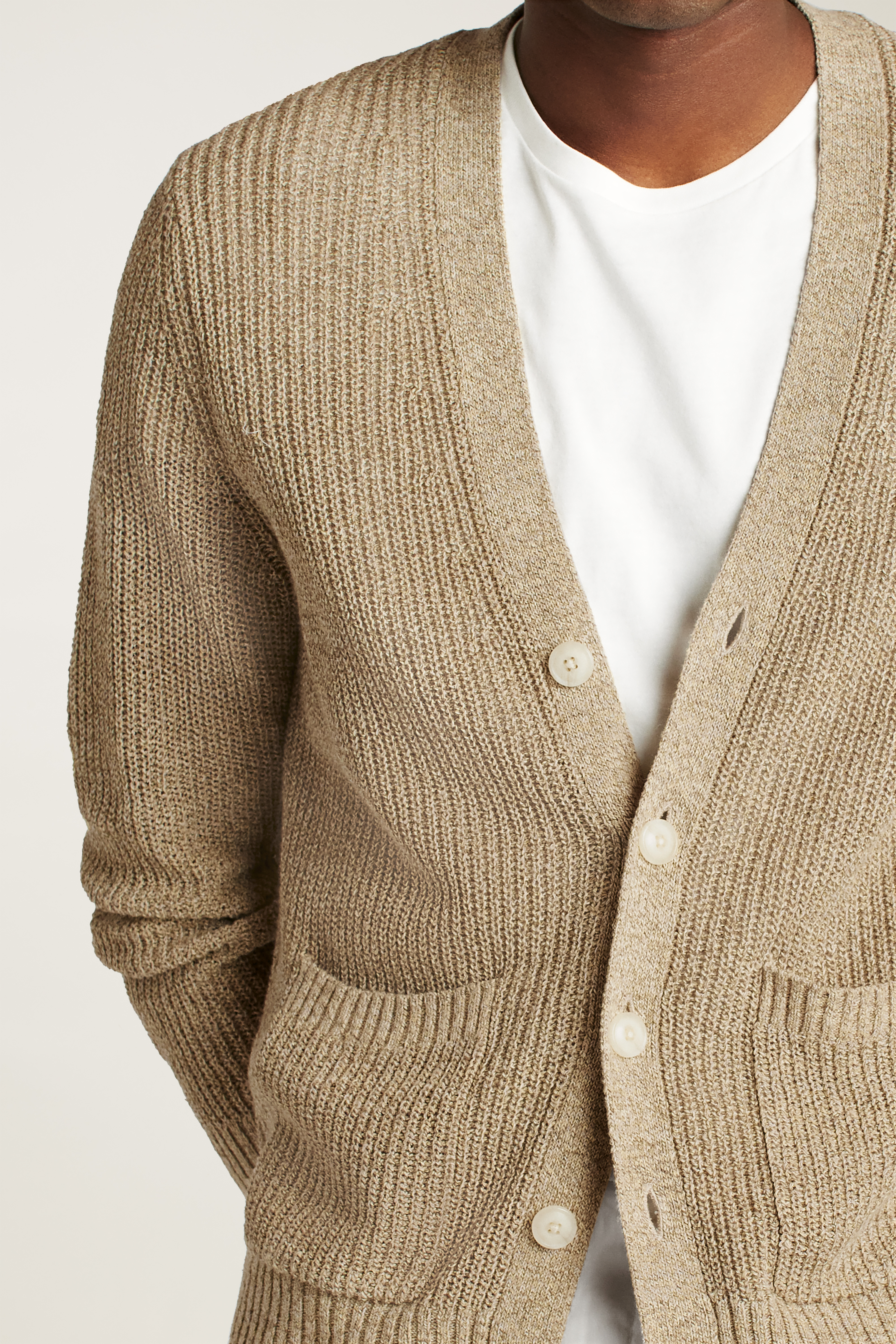 Italian Linen Cotton Cardigan