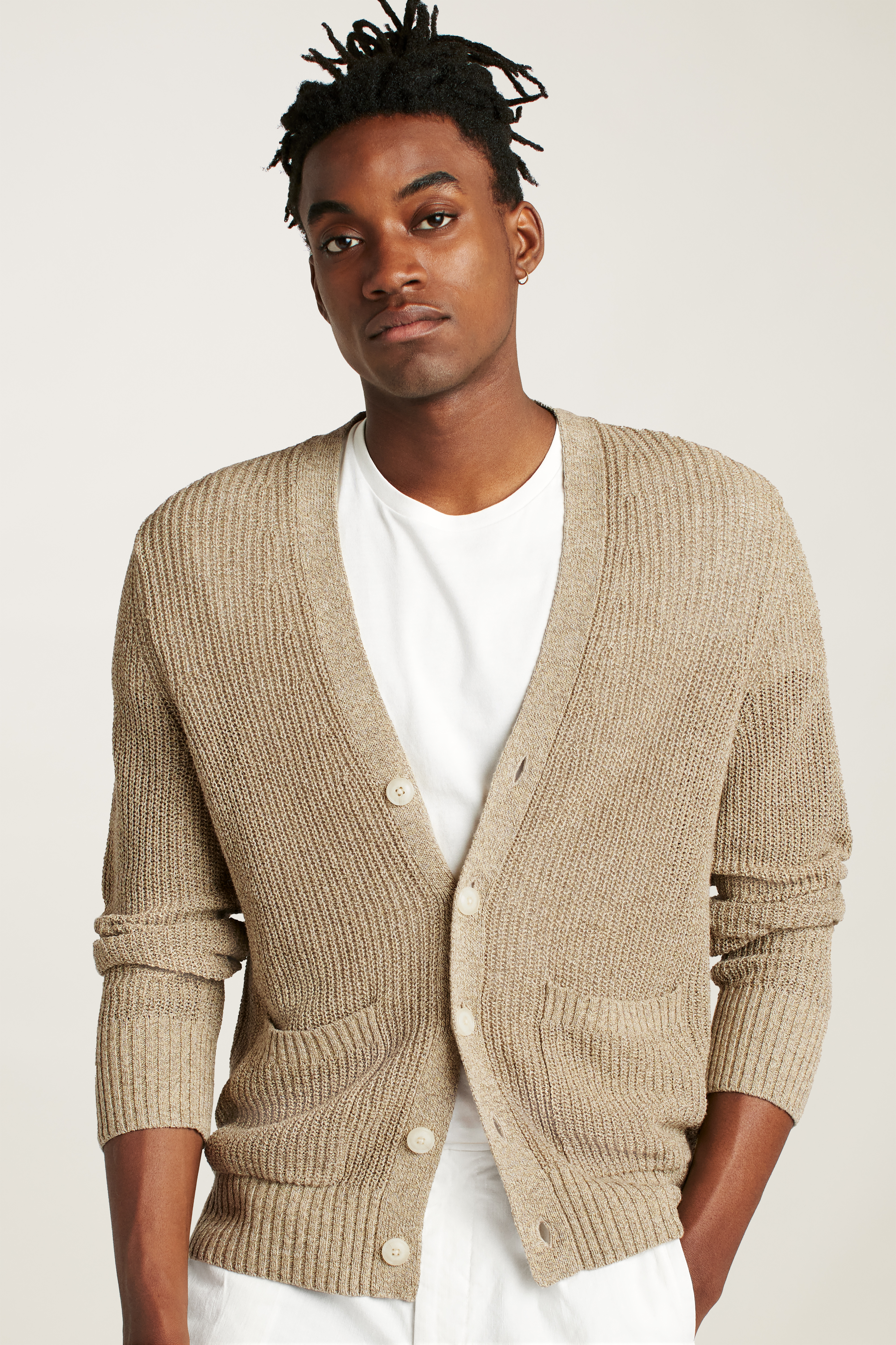 Italian Linen Cotton Cardigan