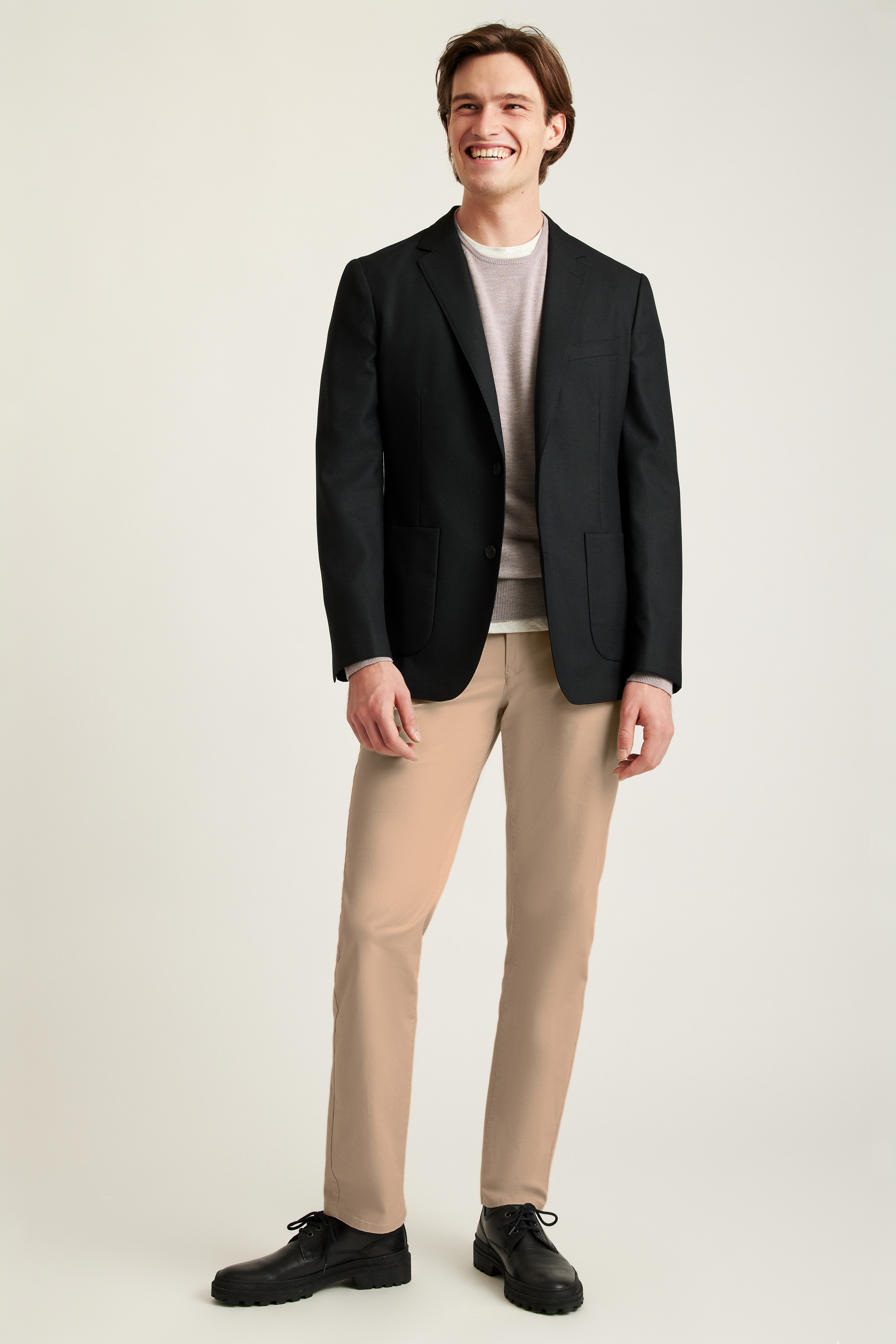 Unconstructed Italian Wool Blazer