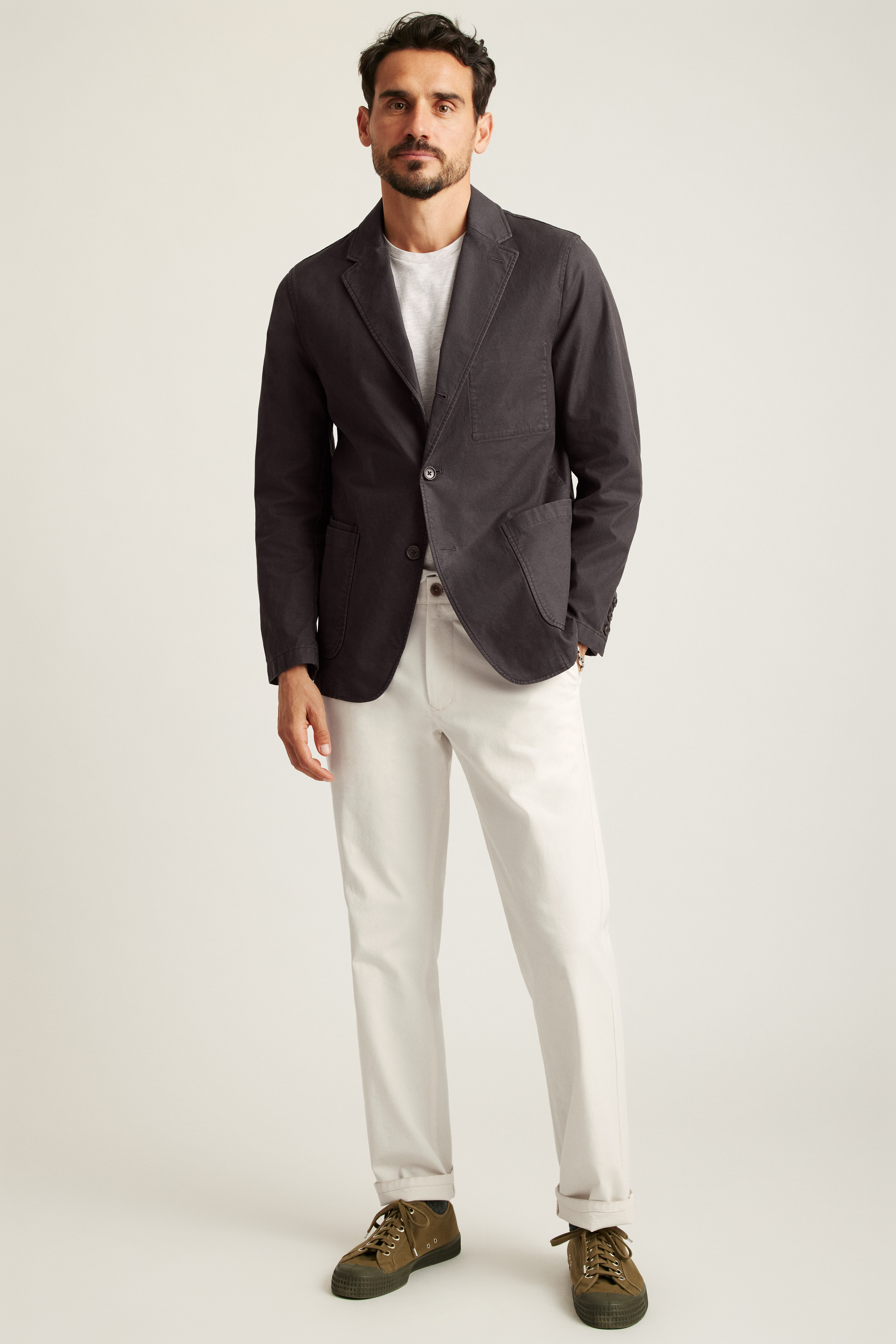 Jetsetter Washed Cotton Blazer