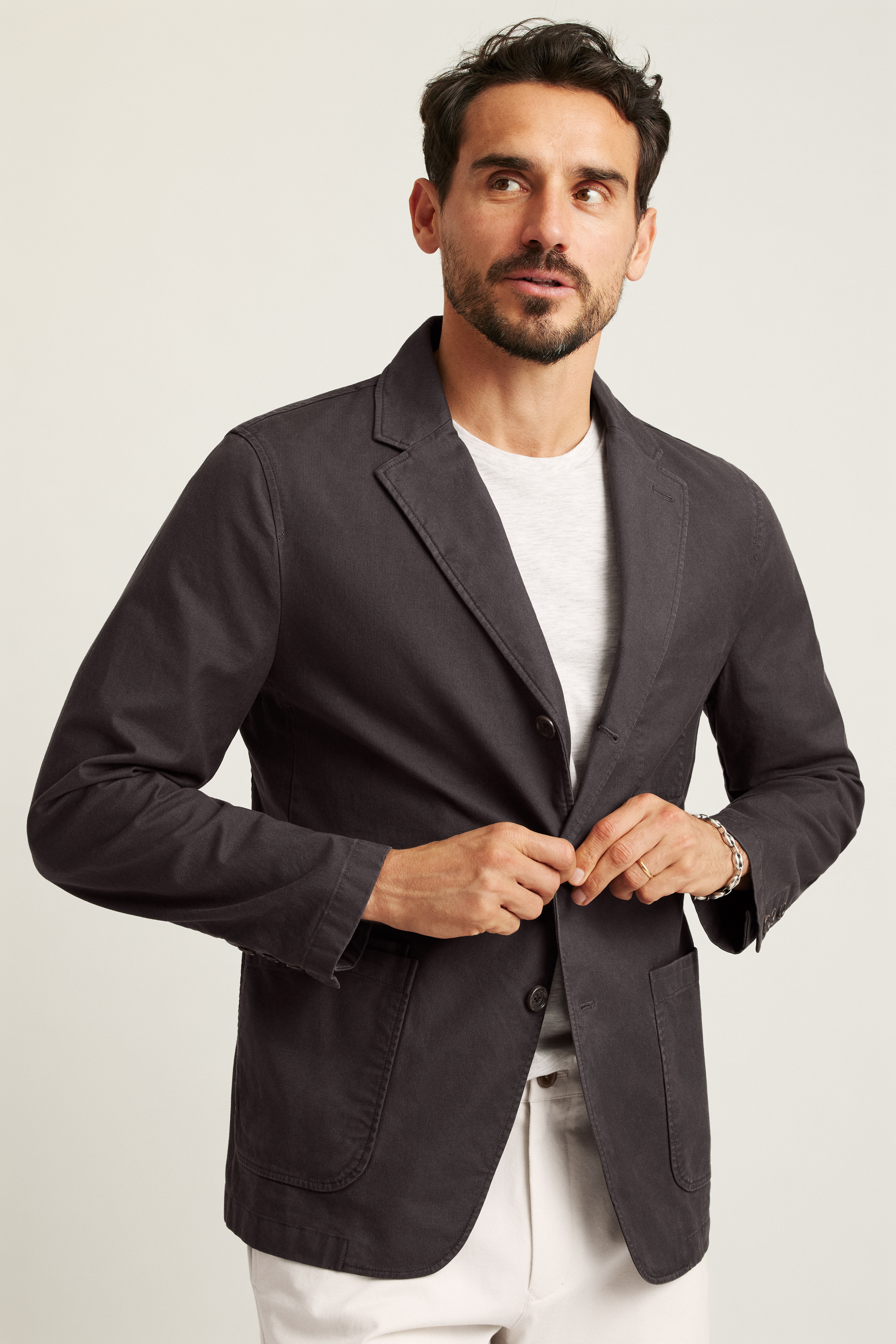 Jetsetter Washed Cotton Blazer