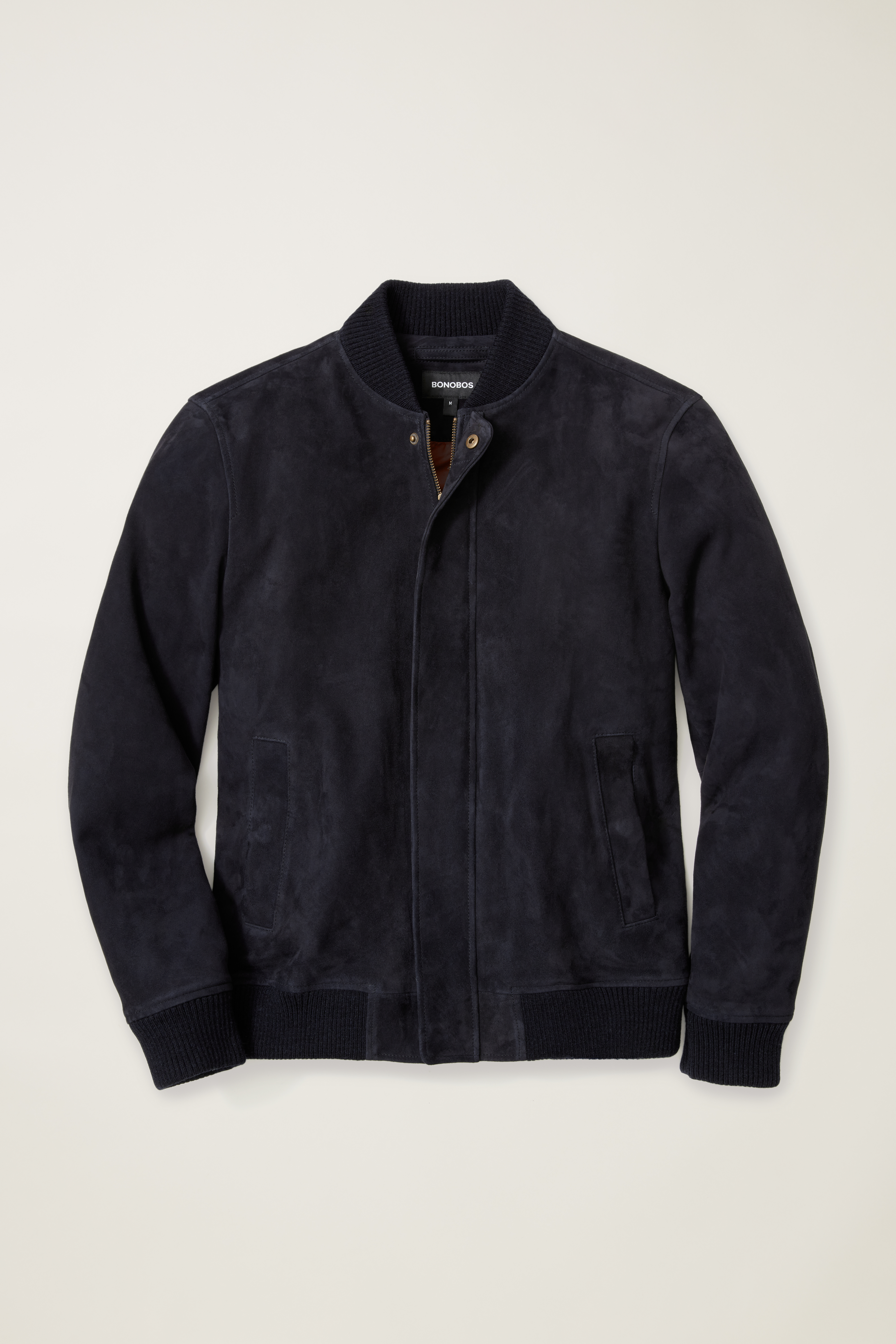 The Suede Bomber Jacket