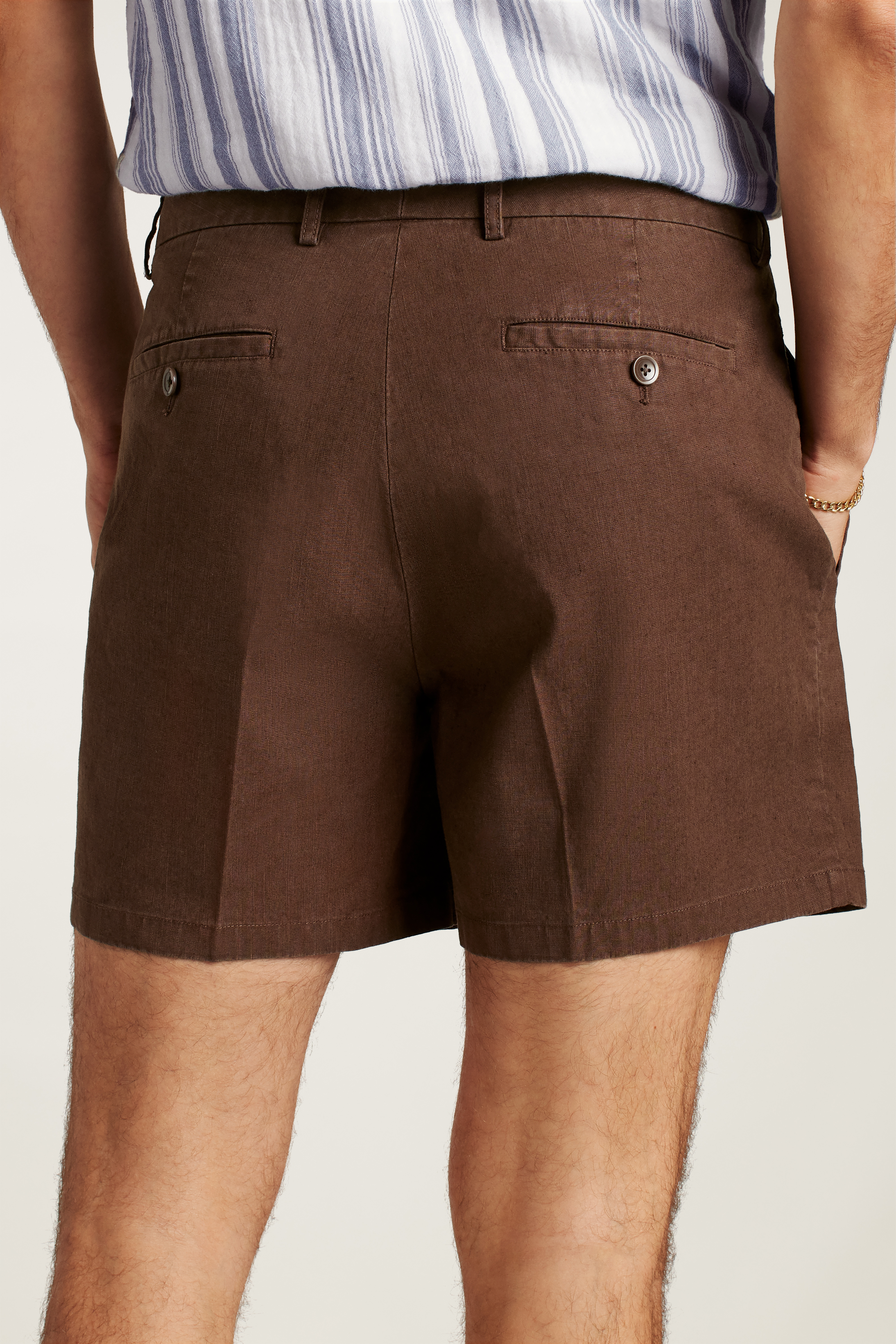 Coastal Linen Shorts for Men