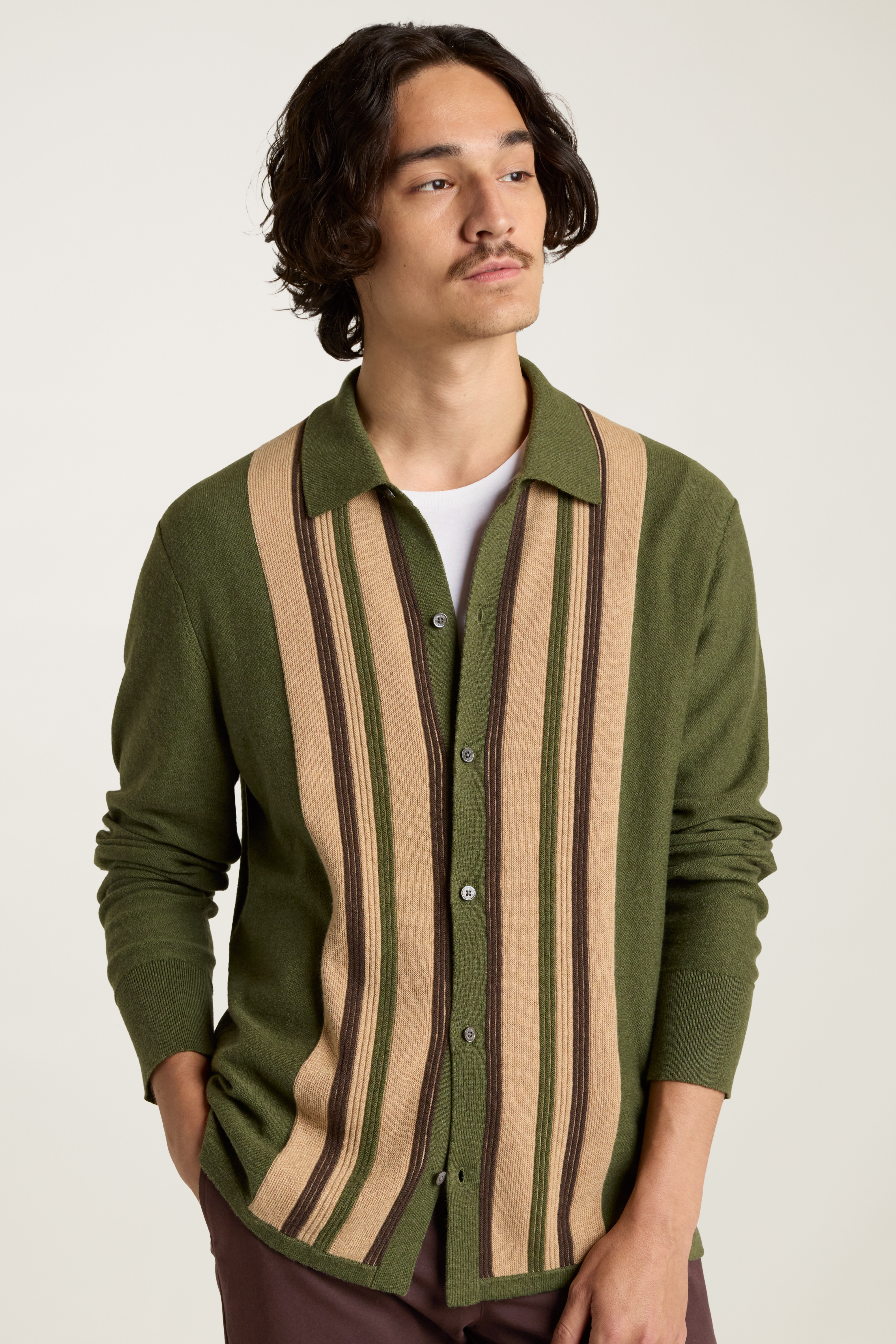 Hudson Long Sleeve Sweater Polo
