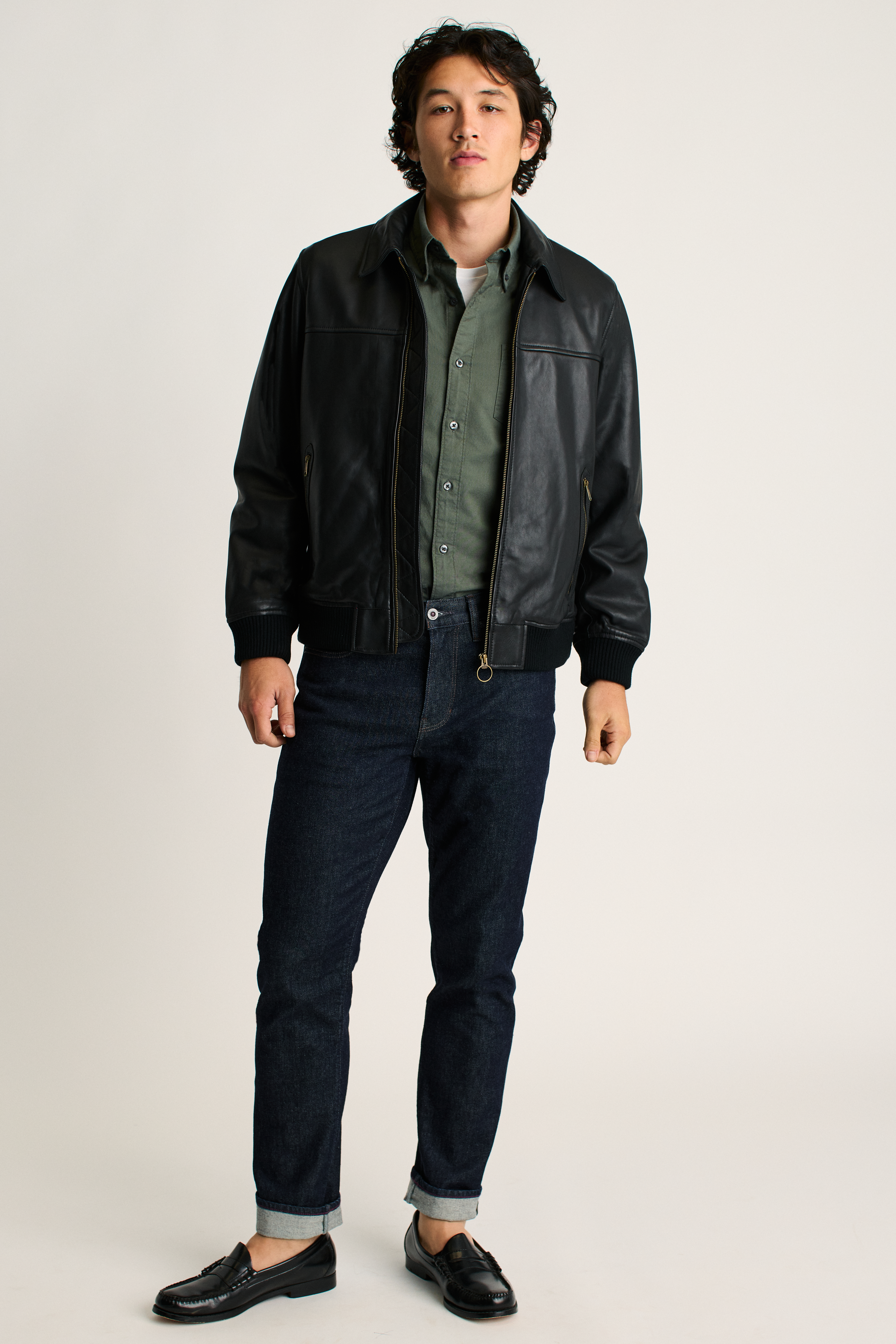 The Bowery Leather Bomber