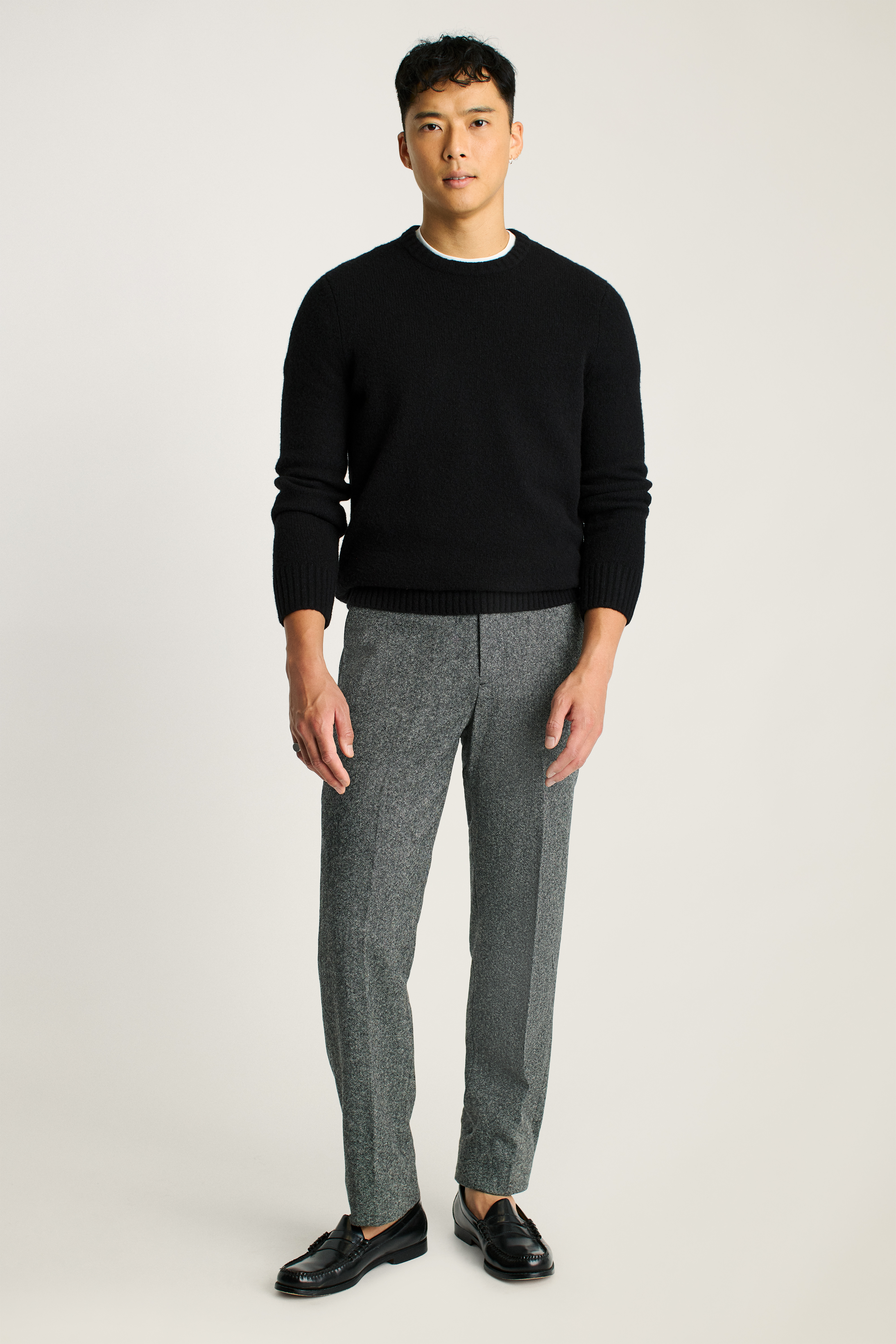 Boucle Crew Neck Sweater