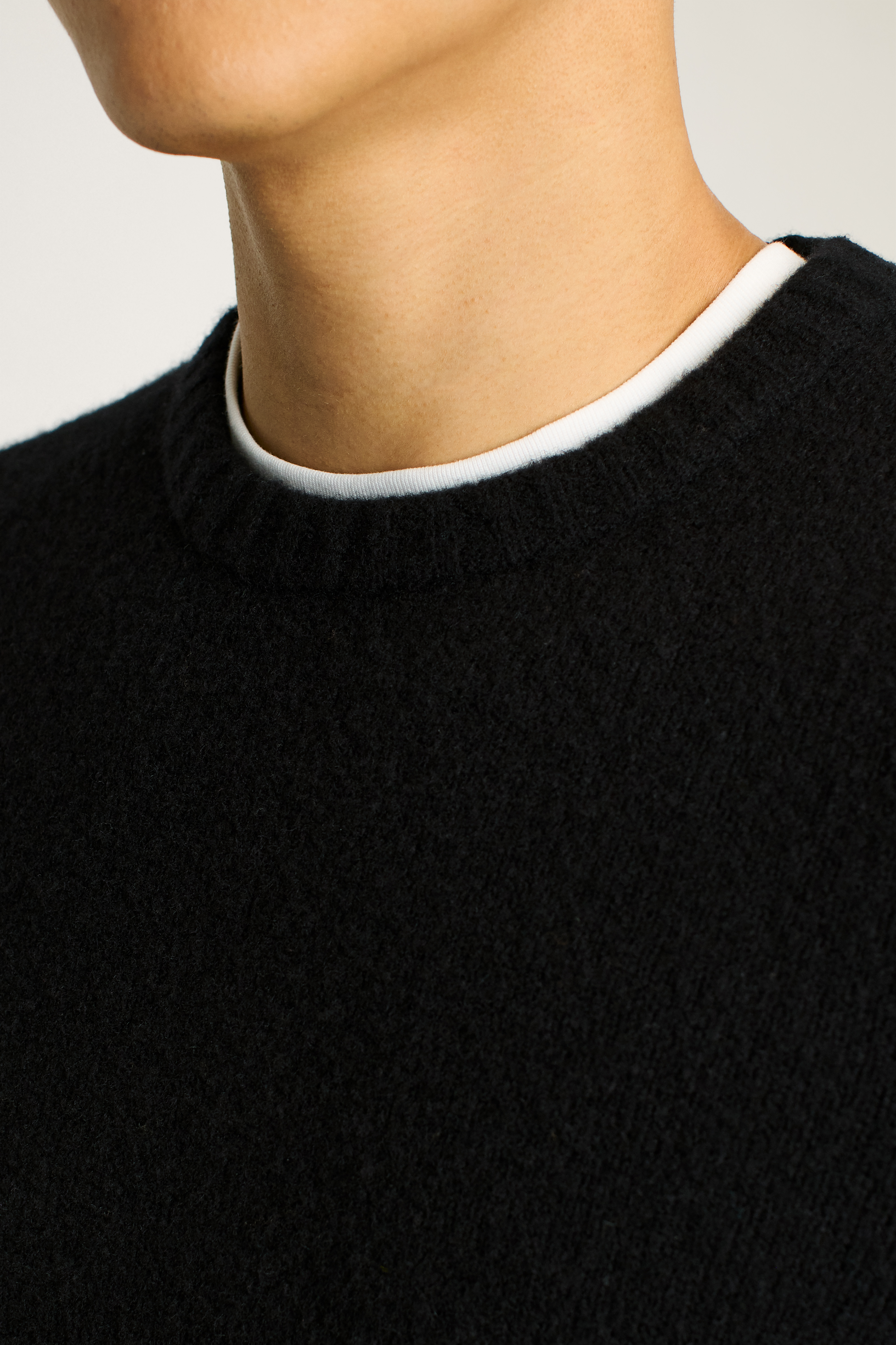 Boucle Crew Neck Sweater