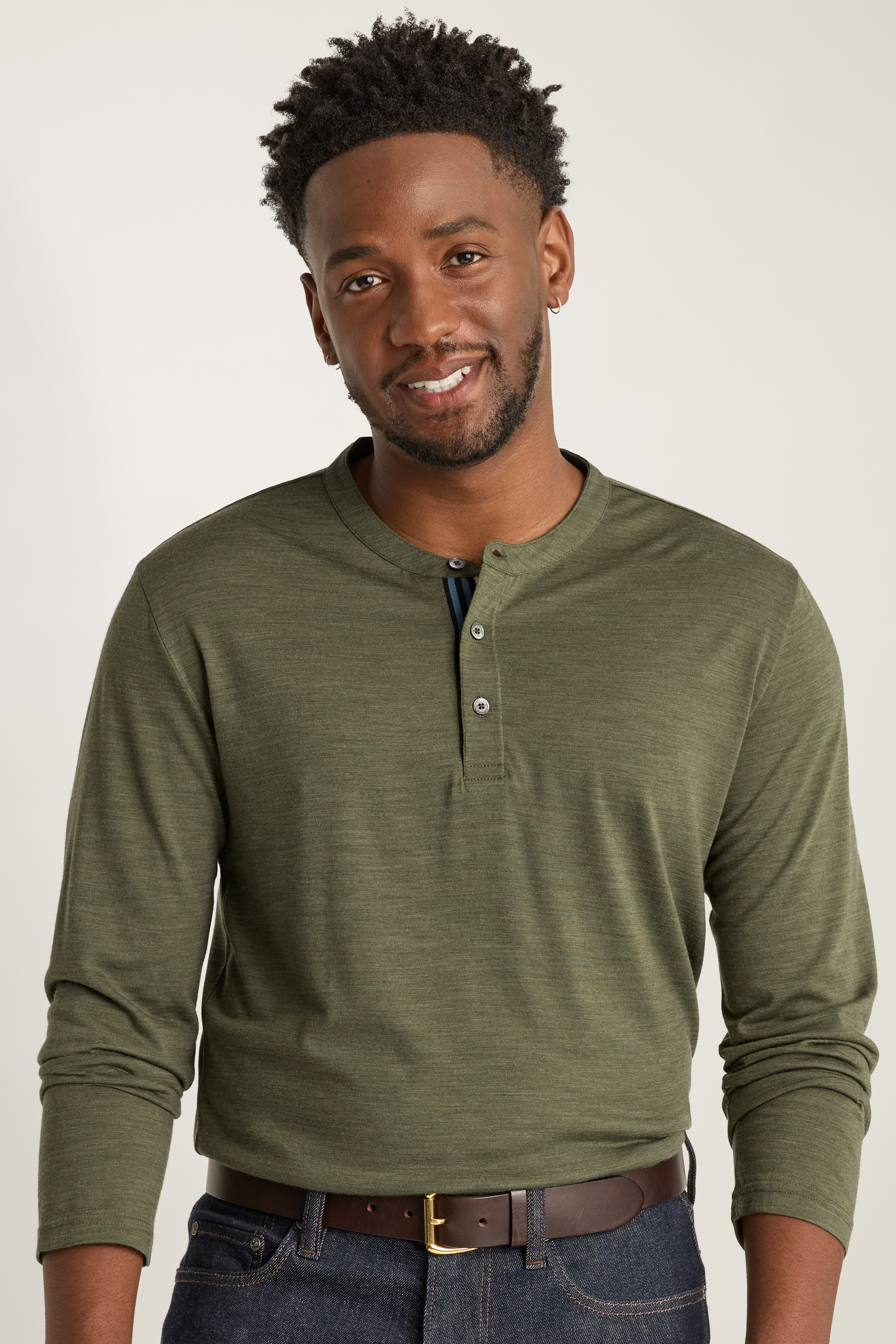 Performance Merino Long Sleeve Henley