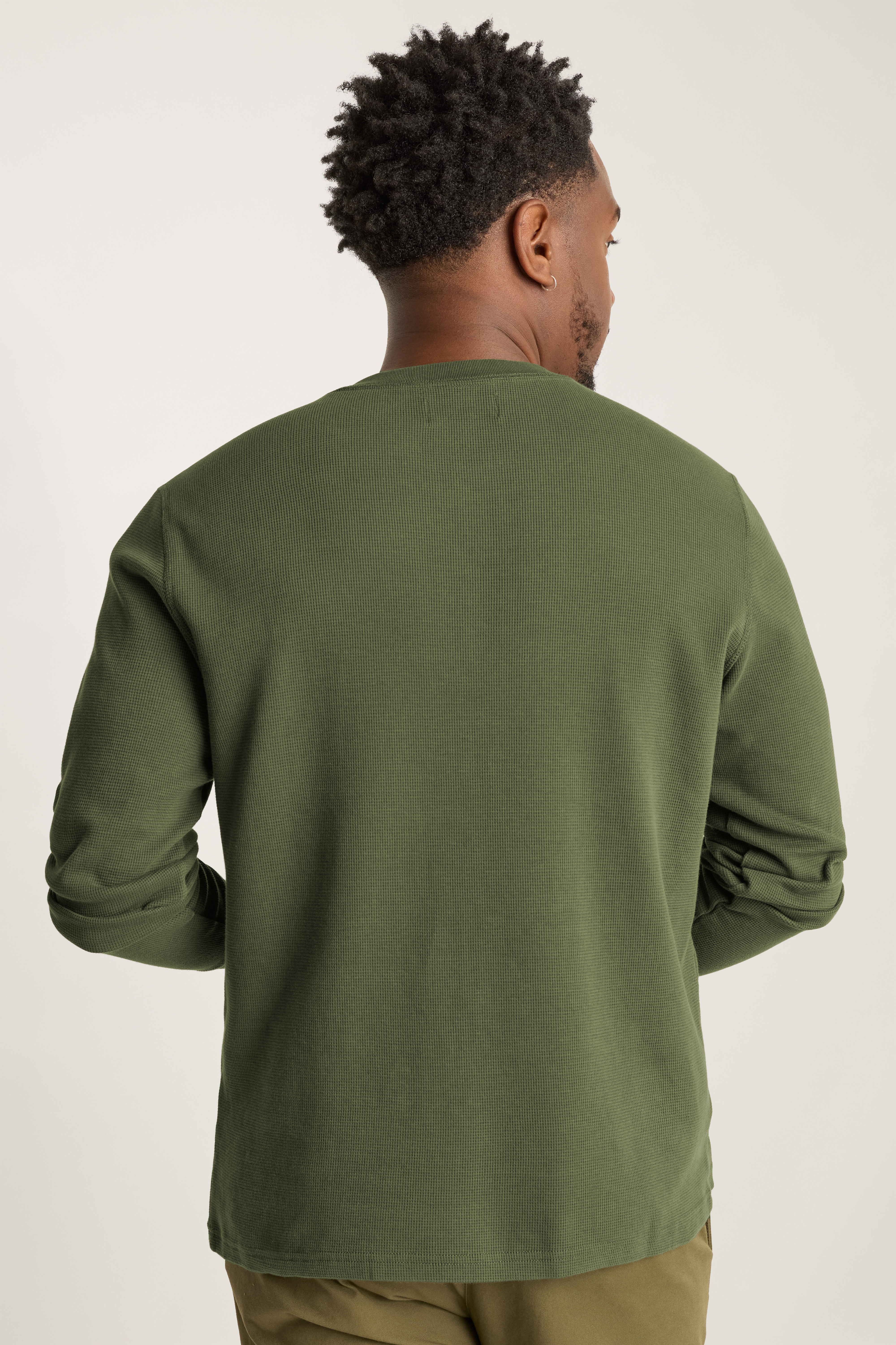 [COSYHARU公式] Rashkan Waffle Henley Neck Short Sleeve Waffle Henley | Bonobos