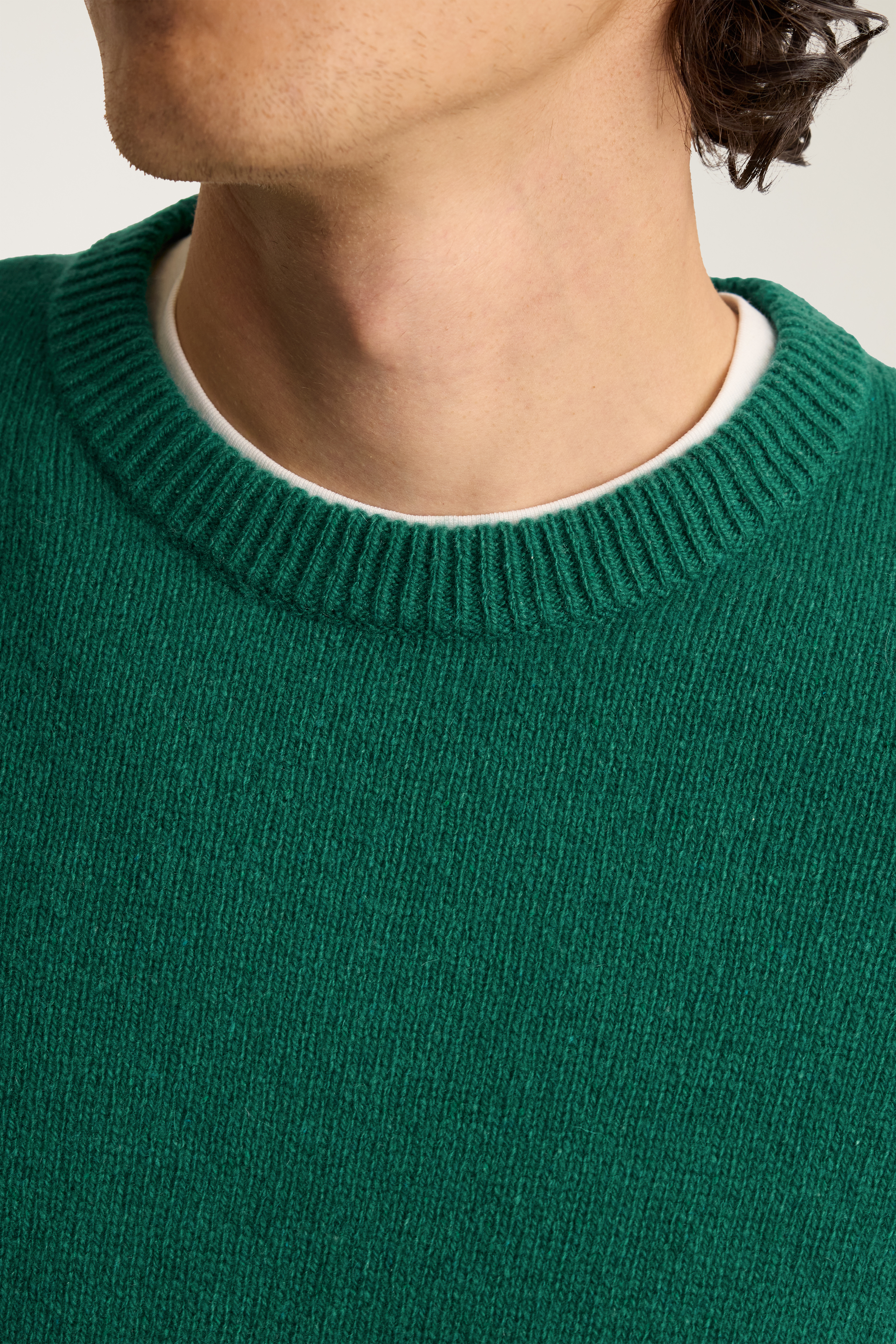 Cashmere Sweater - Crew Neck Style