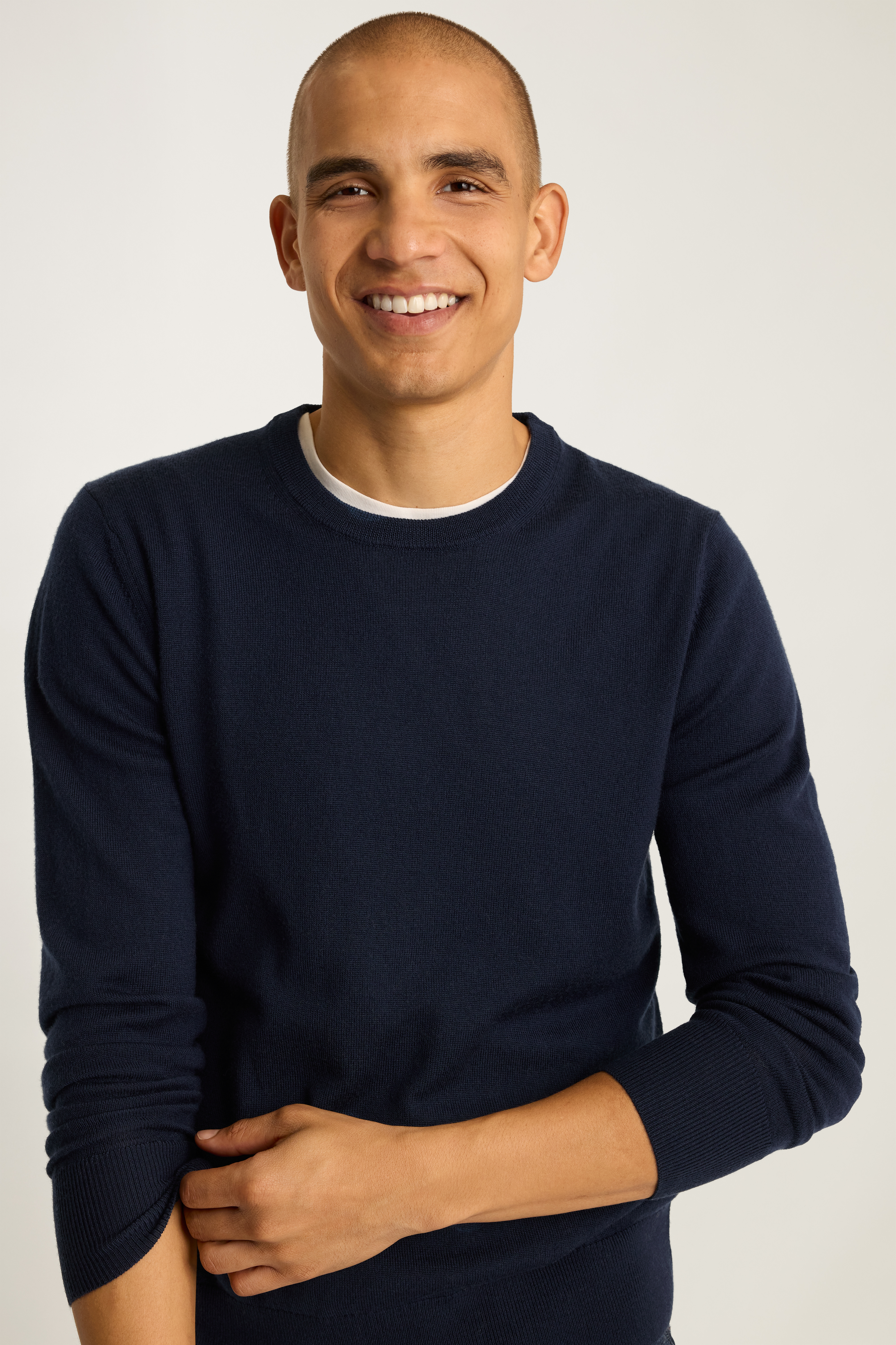 Washable Merino Crew Neck Sweater