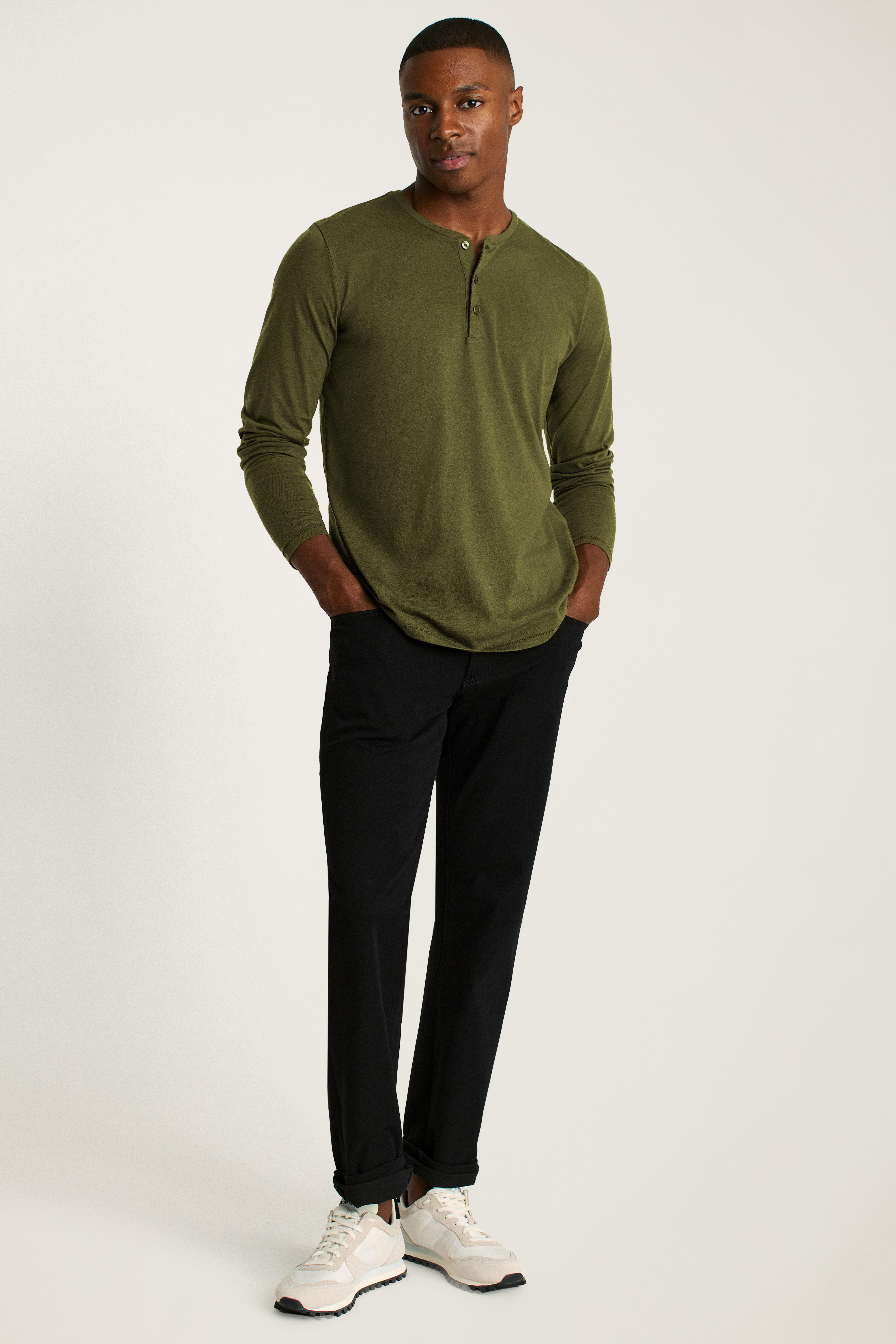 Jetsetter Performance Long Sleeve Henley