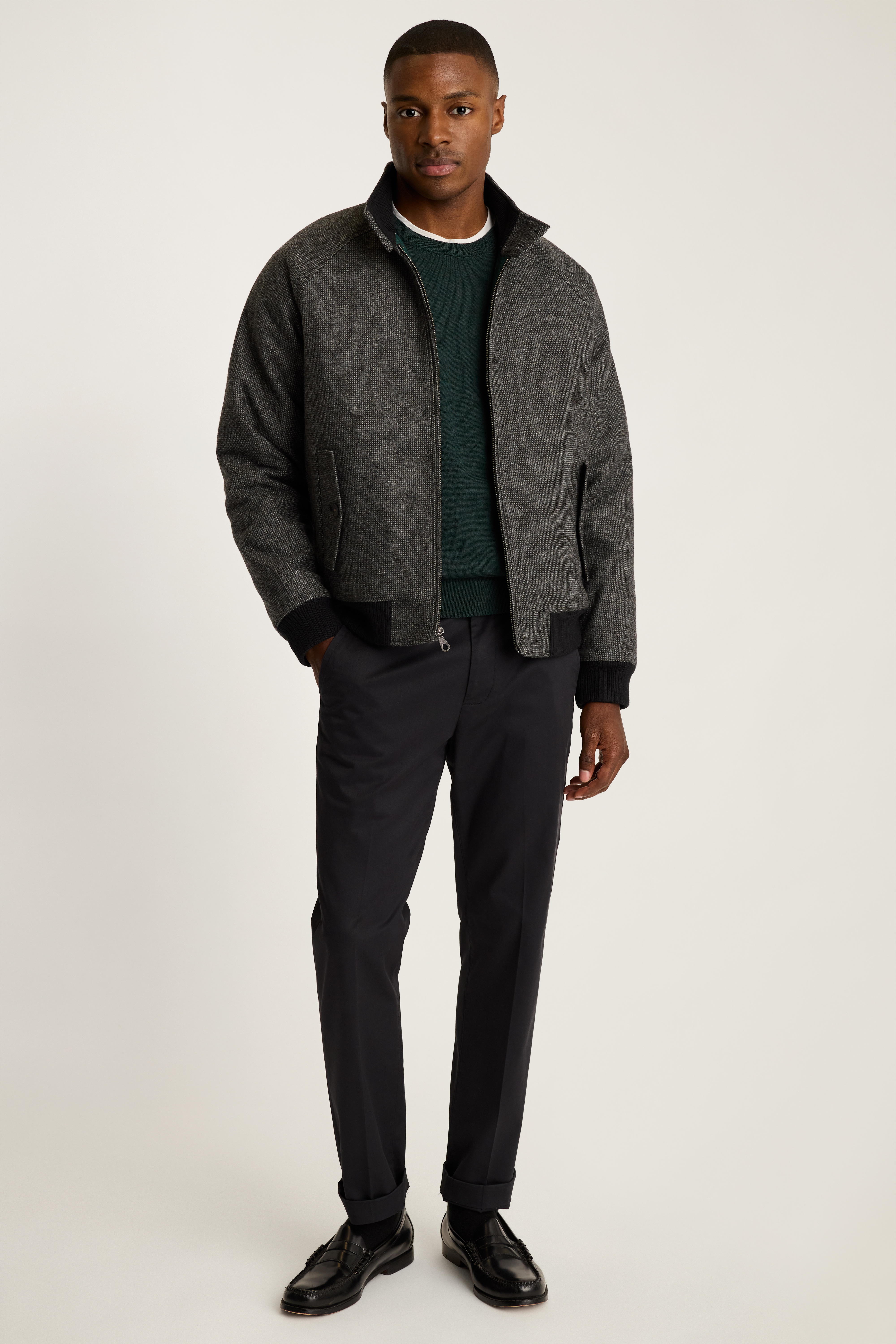 The Italian Wool Harrington Jacket | Bonobos