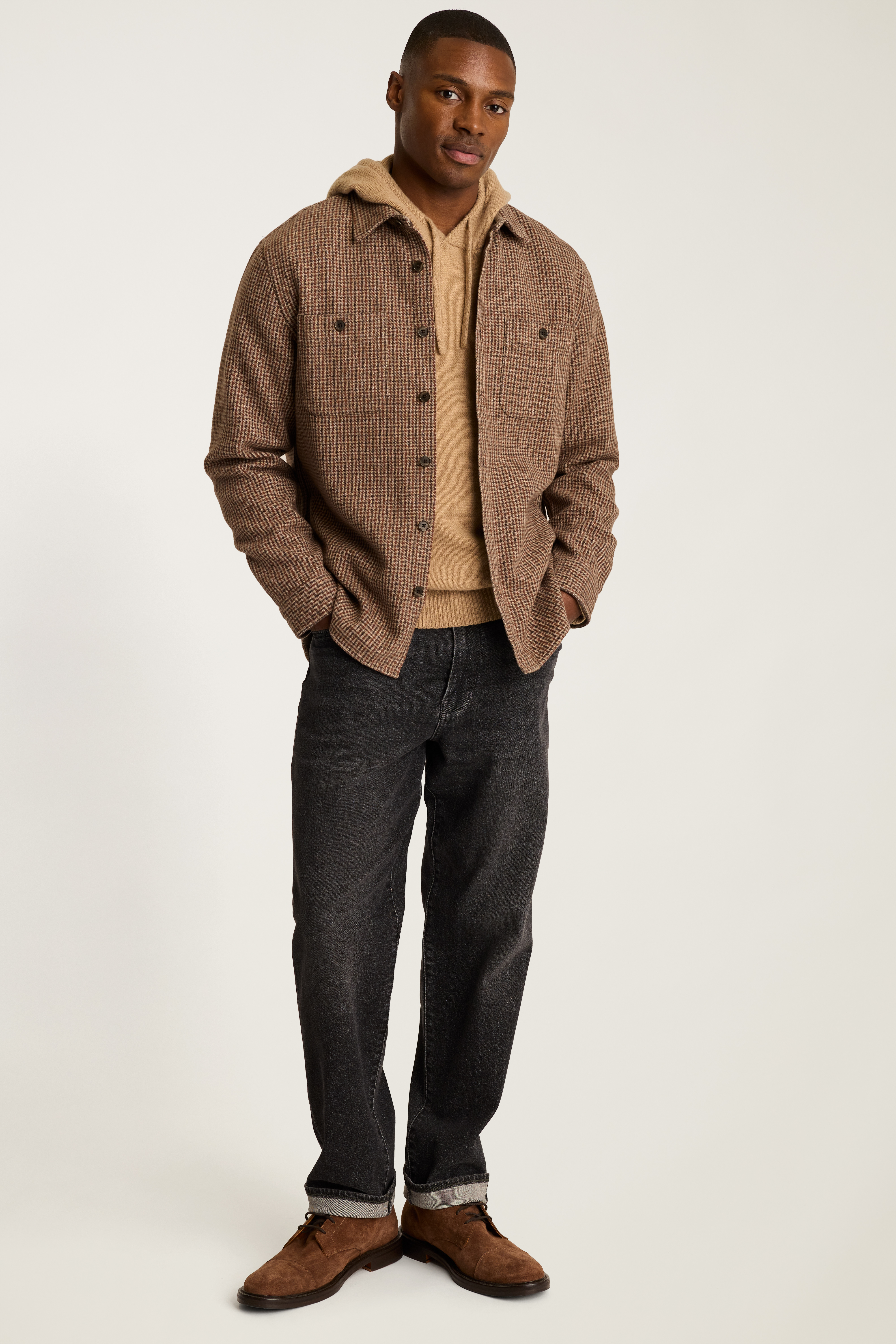 Double Cloth Overshirt | Soft & Comfortable Layering Piece