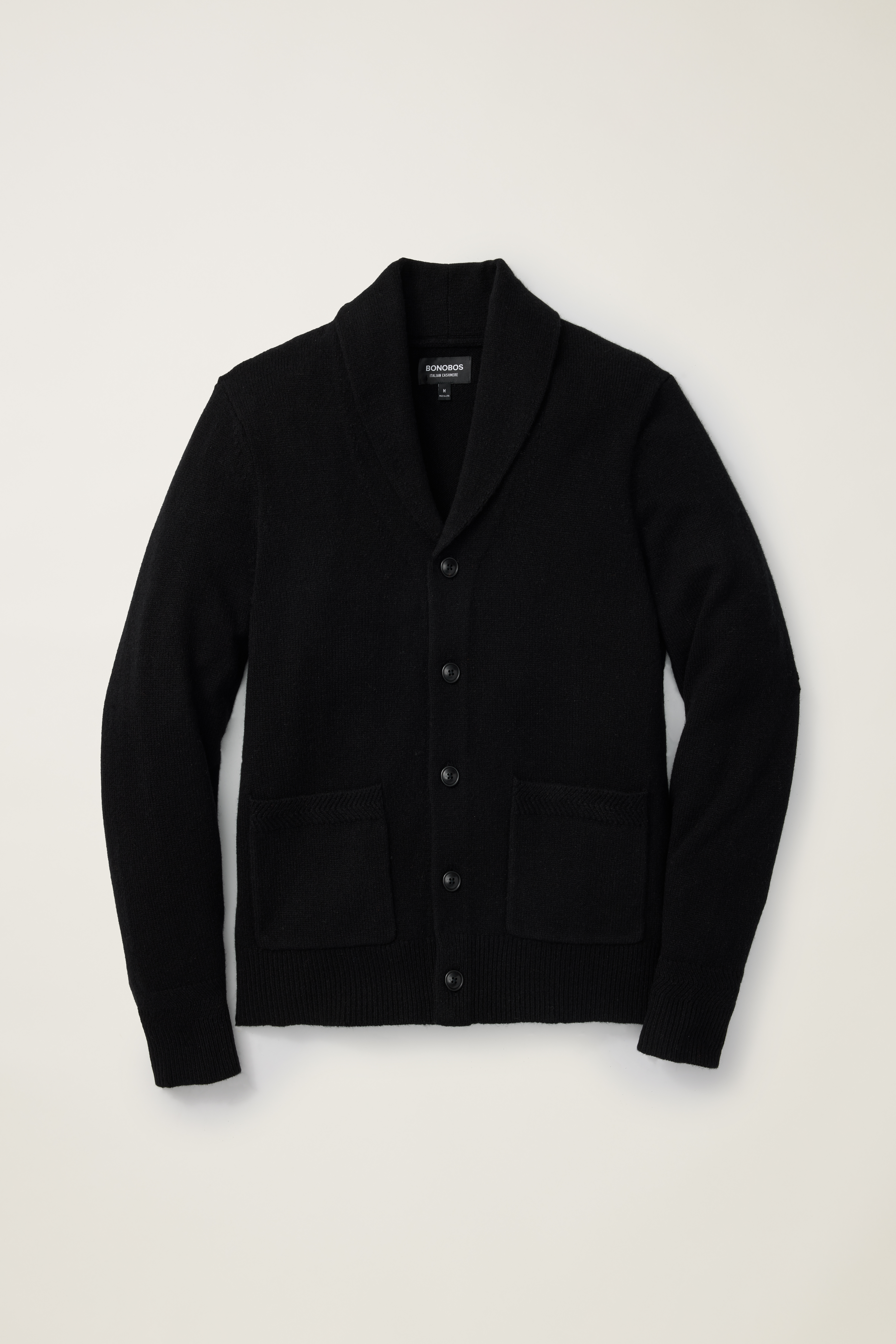 Cashmere Shawl Collar Cardigan