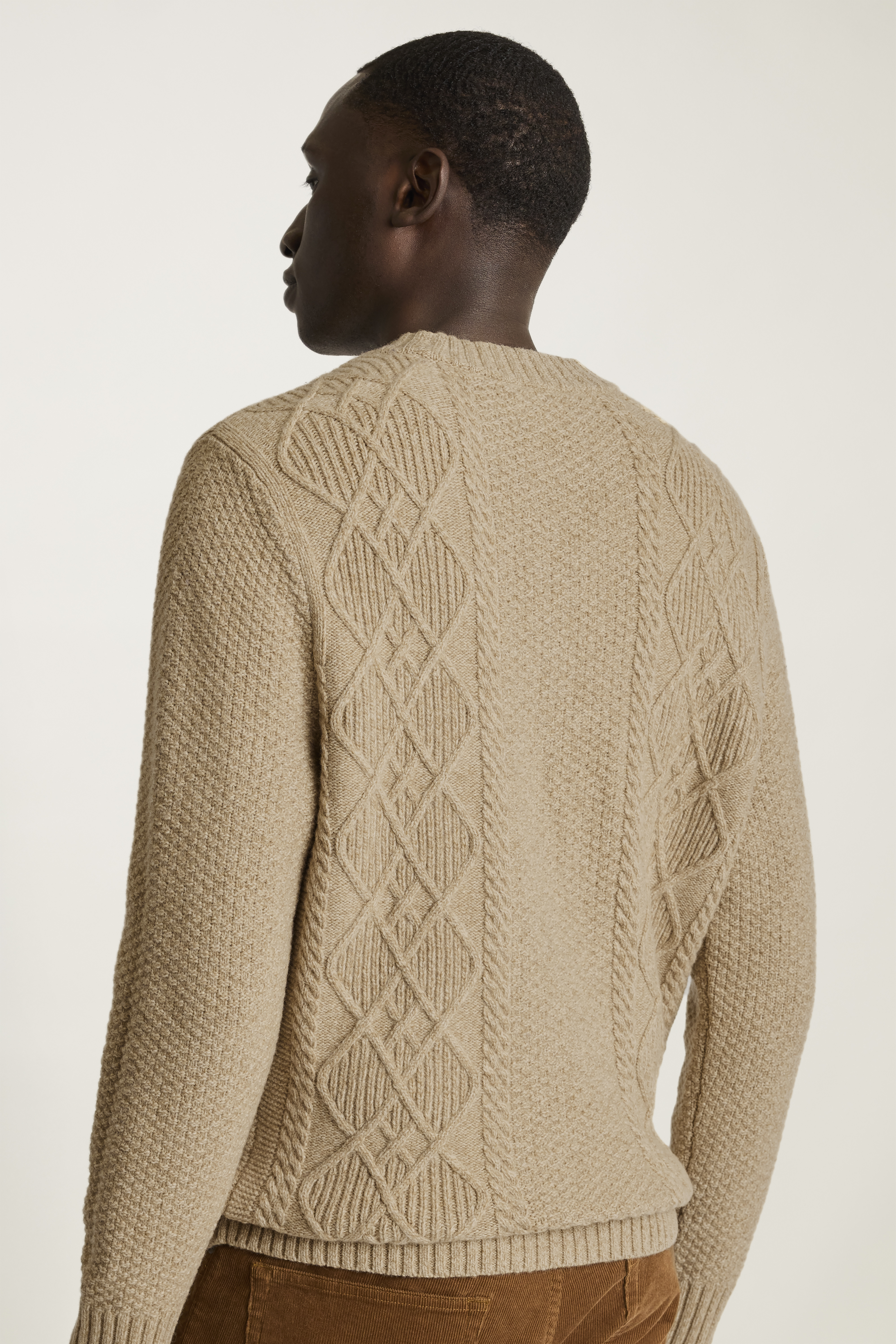 Extrafine Merino Cable Sweater | Soft Wool Knit