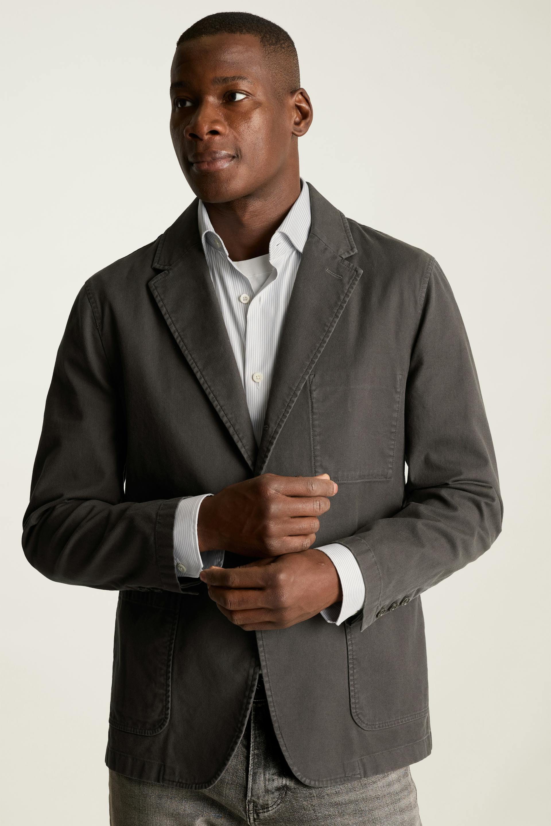 Jetsetter Washed Cotton Blazer