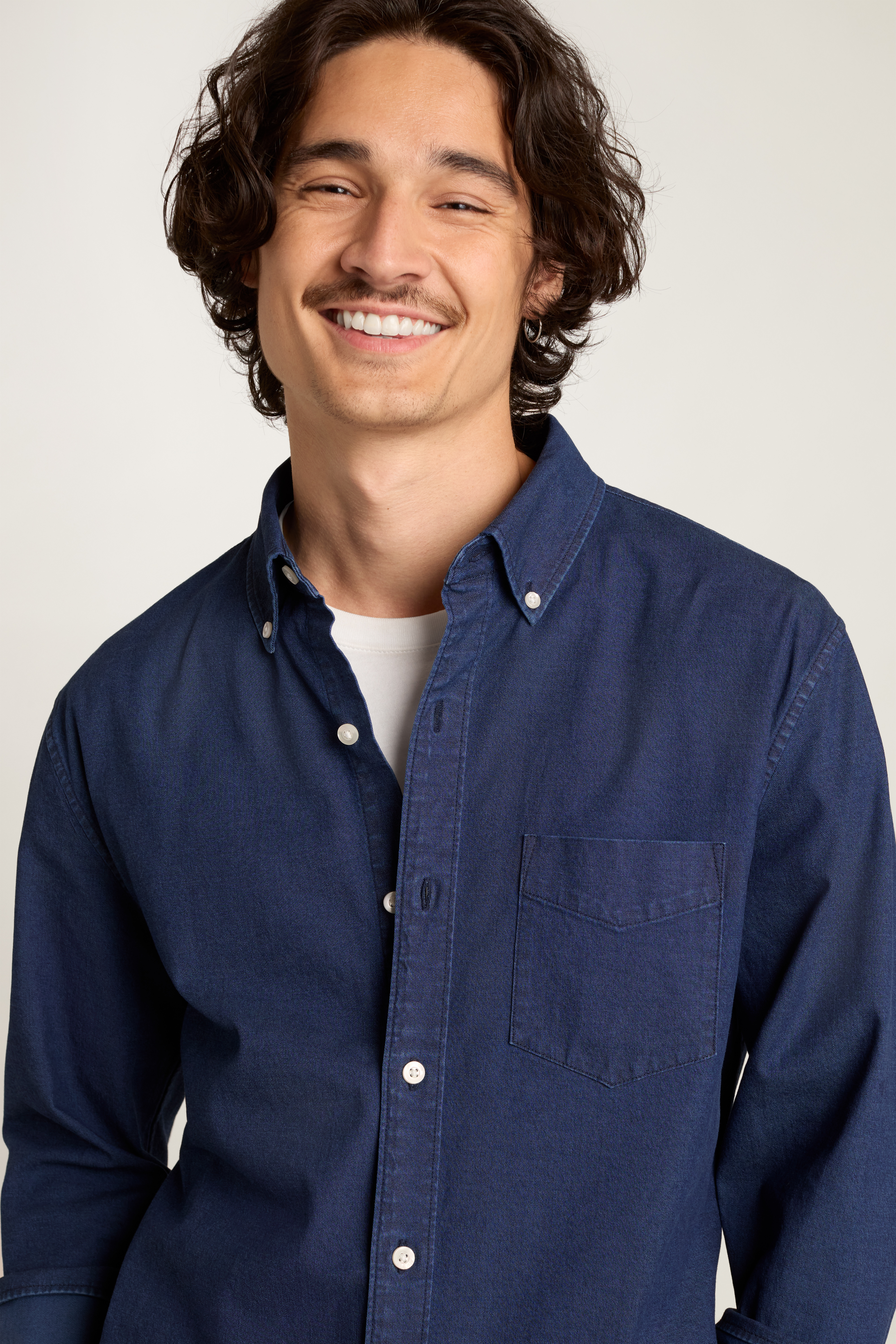 Everyday Denim Shirt - Blue Rinse Wash