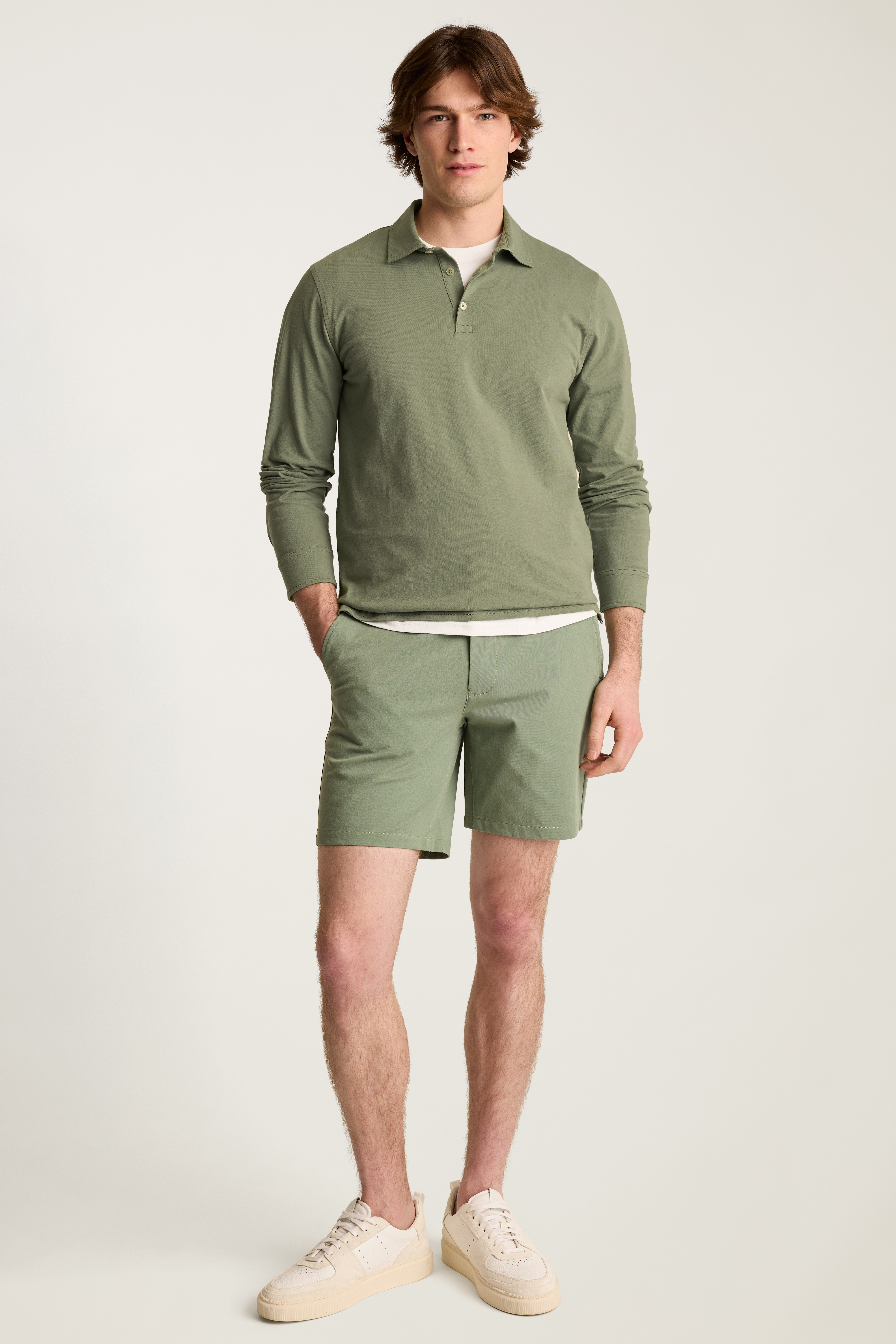 Bonobos Organic Cotton Long Sleeve Polo