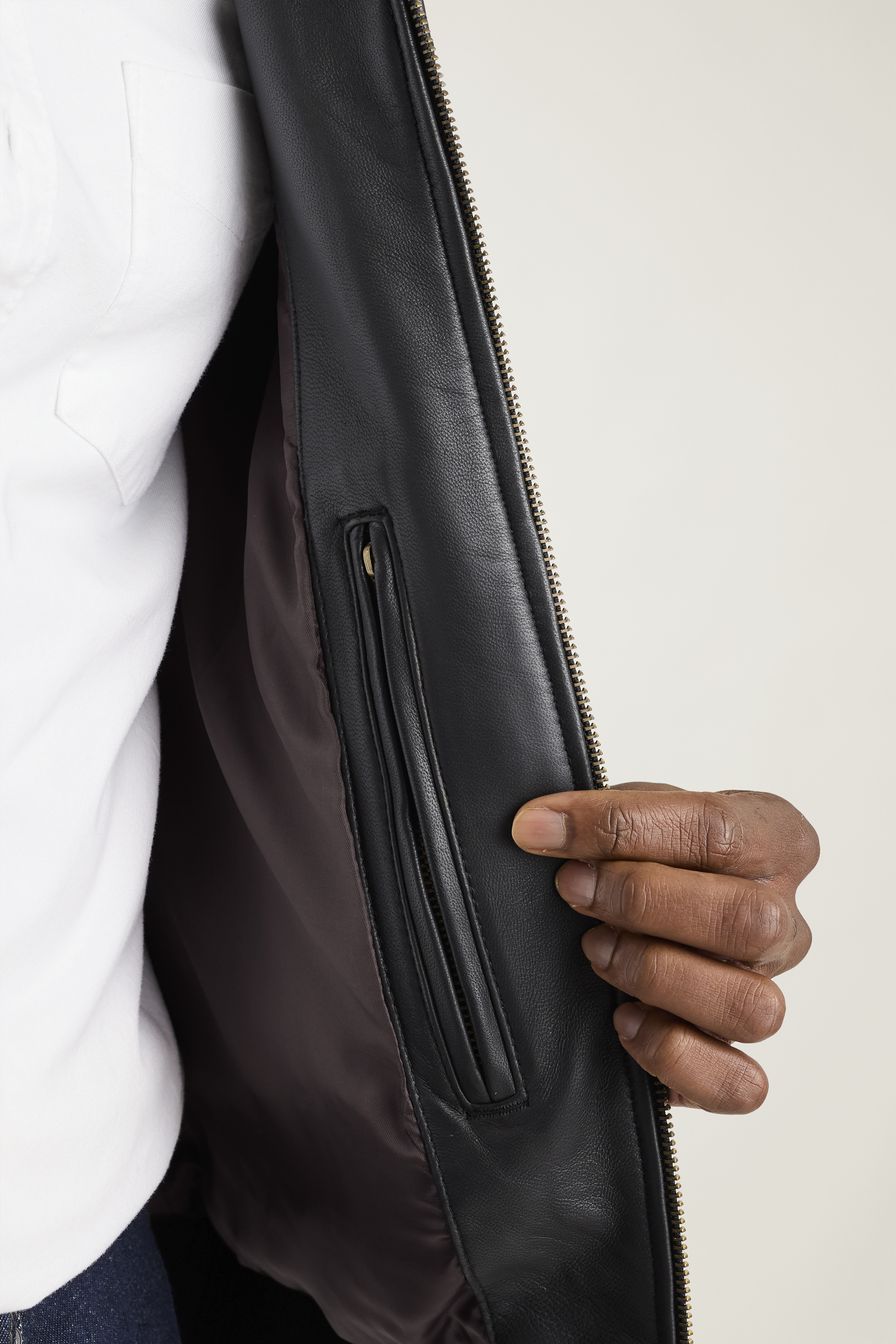 The Bowery Leather Bomber | Bonobos