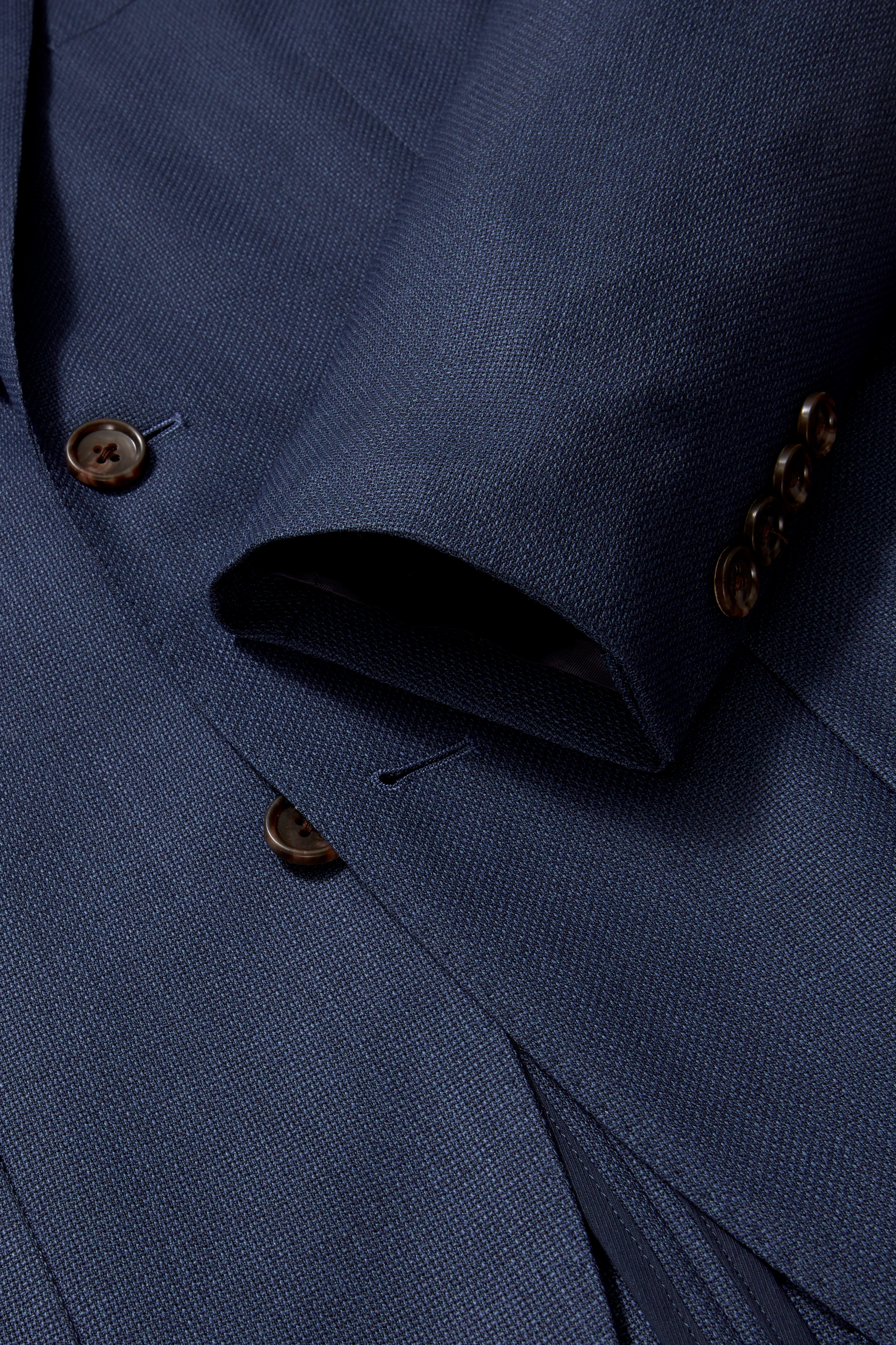 Wide Shoulder Unconstructed Blazer main image 1