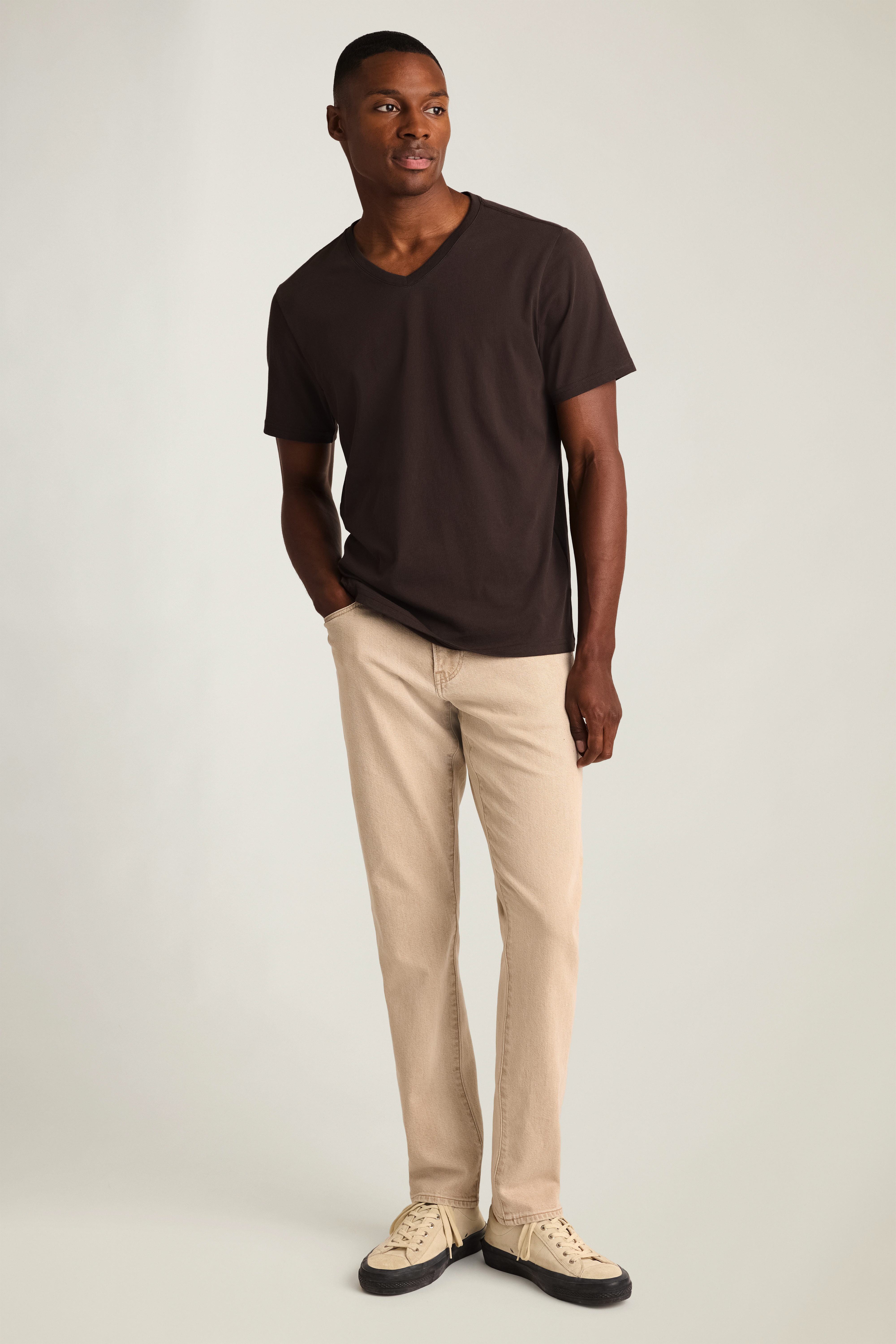 Forever Soft Cotton V-Neck Tee