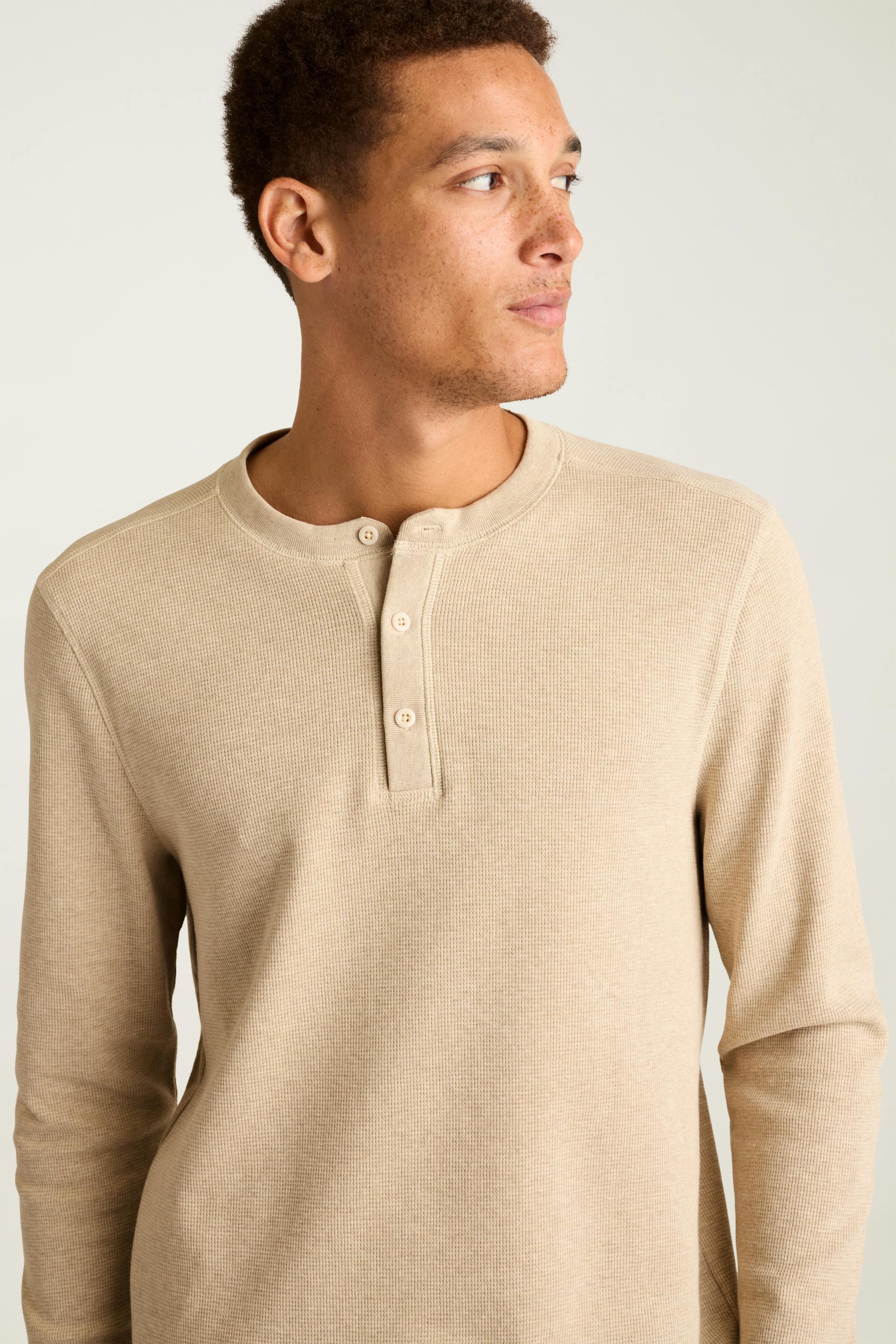Waffle Henley