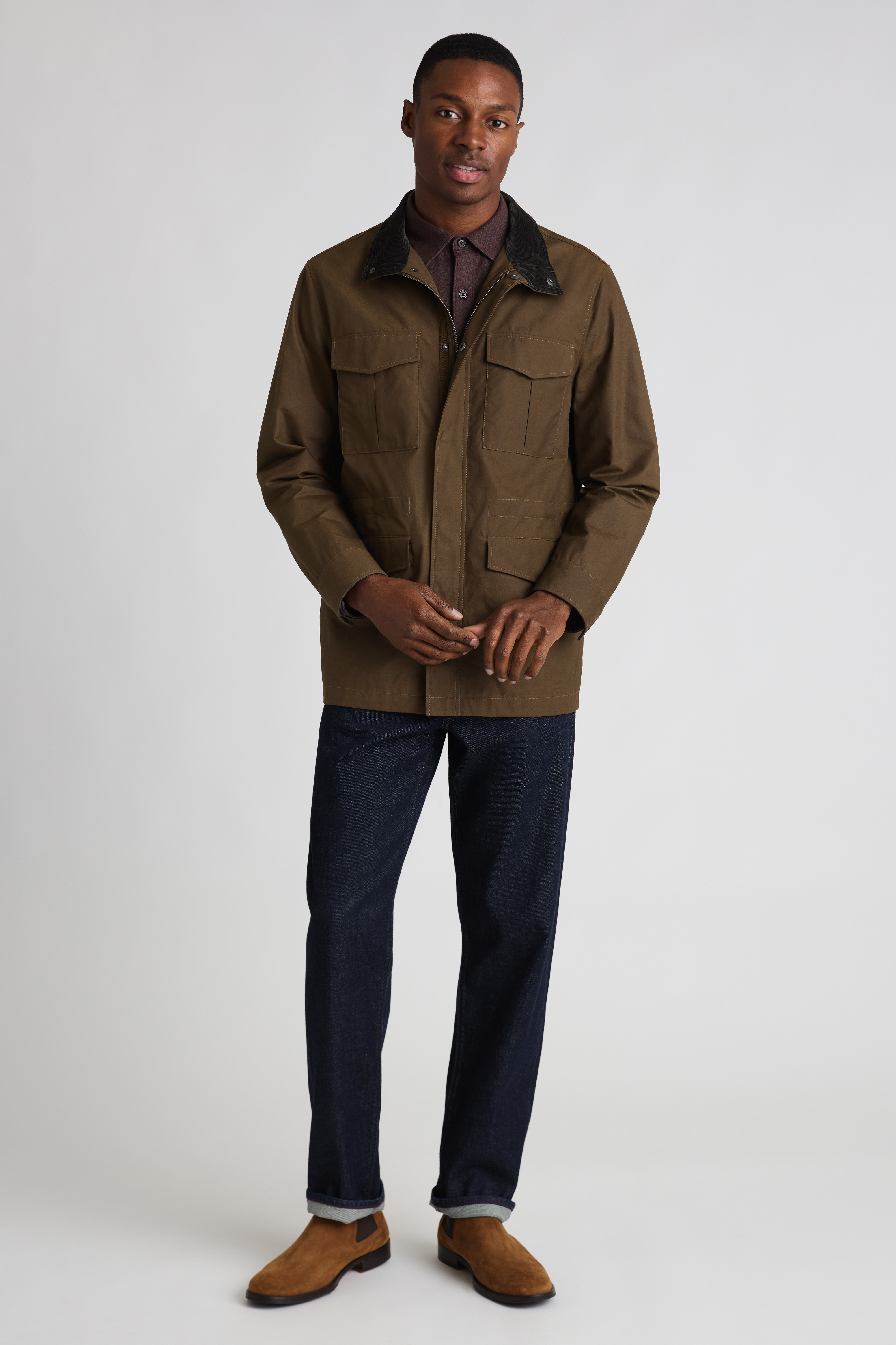 Men's Field Jacket by Bonobos | Waxed Cotton Fall Outerwear
