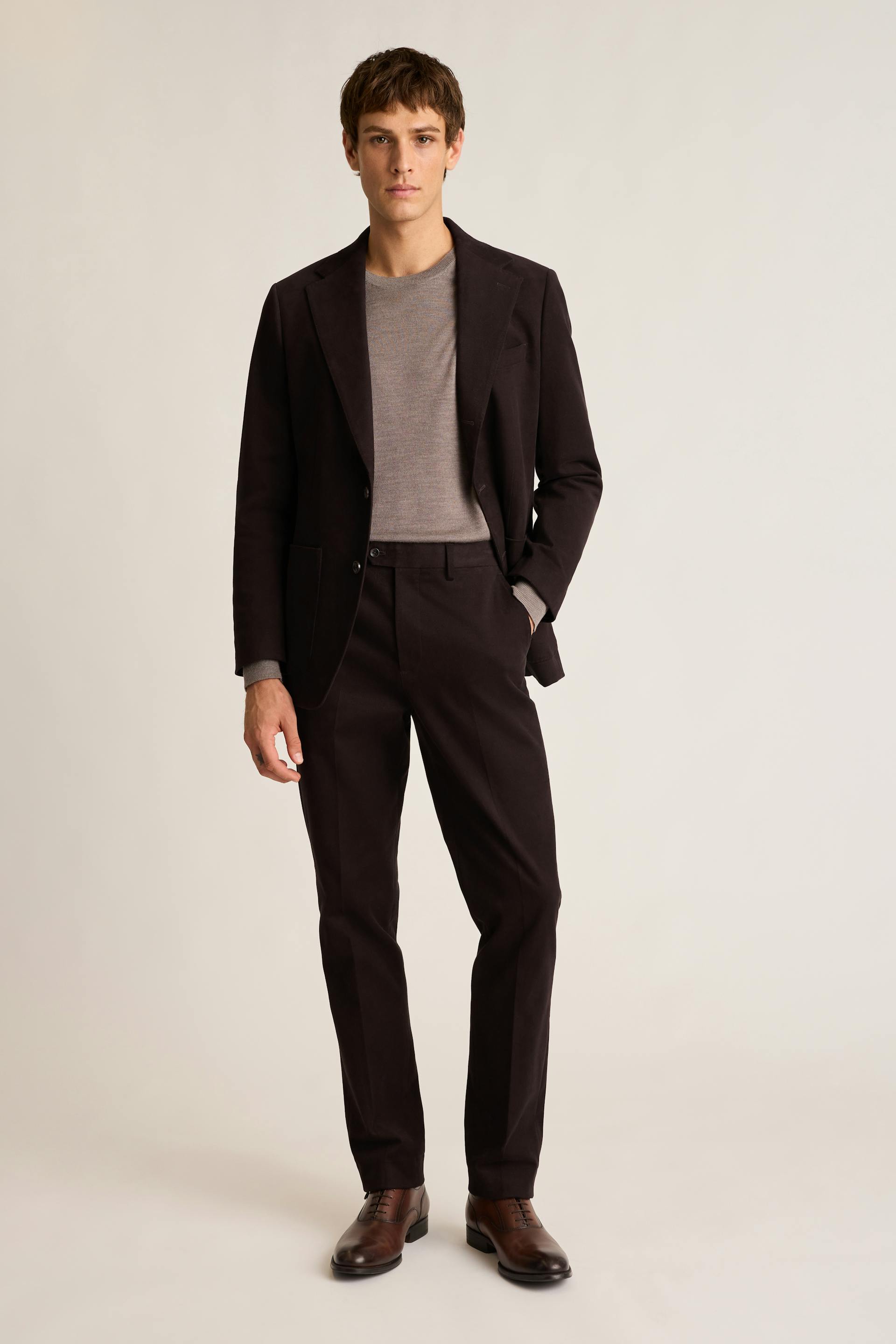 Jetsetter Italian Brushed Cotton Suit