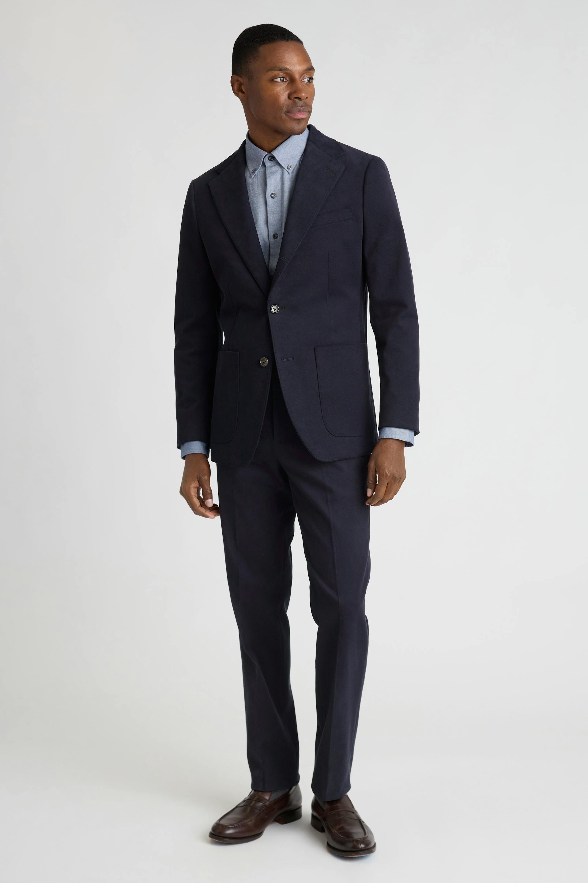 Jetsetter Italian Brushed Cotton Suit