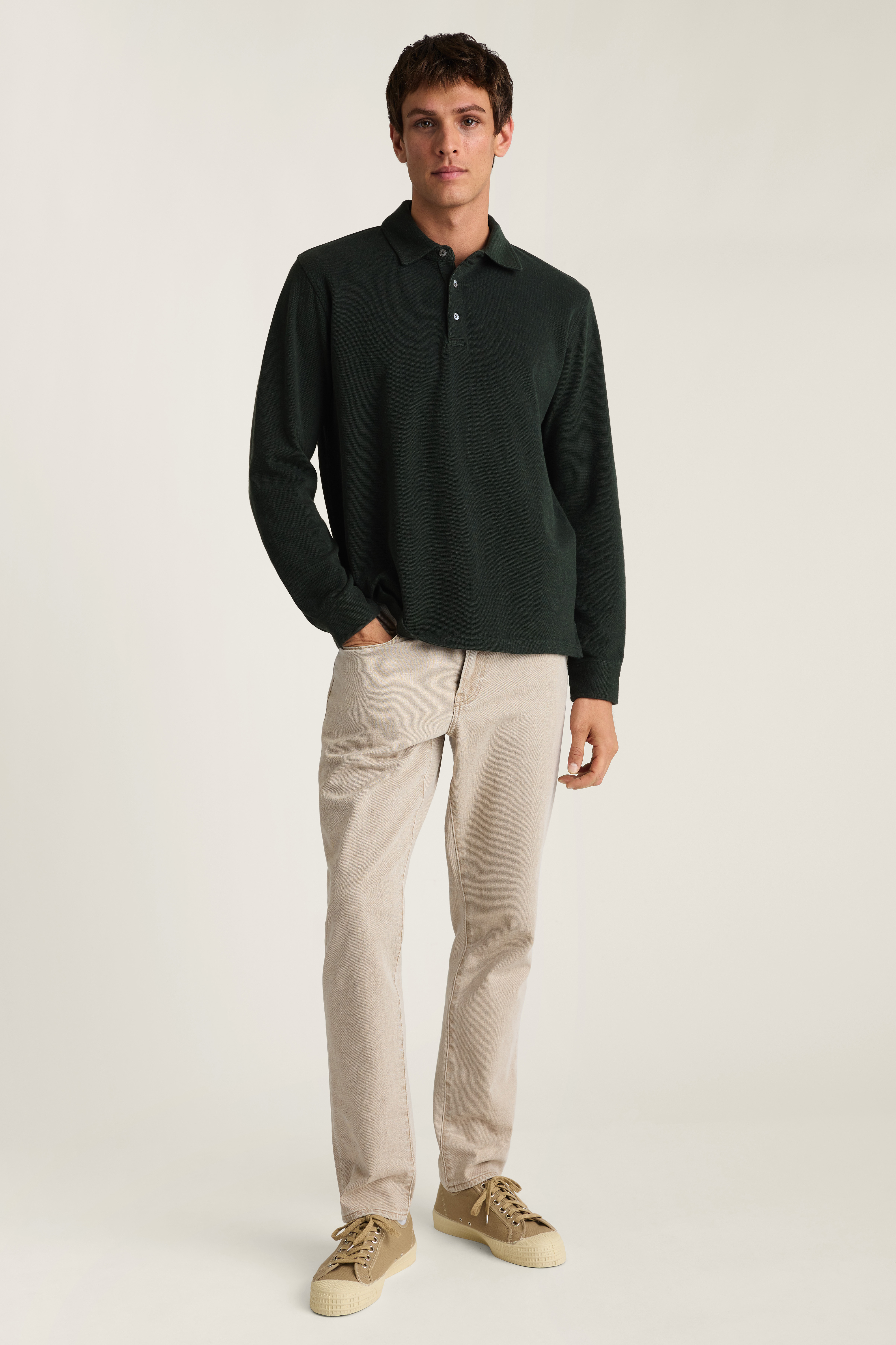 Bonobos Refined Long Sleeve Polo