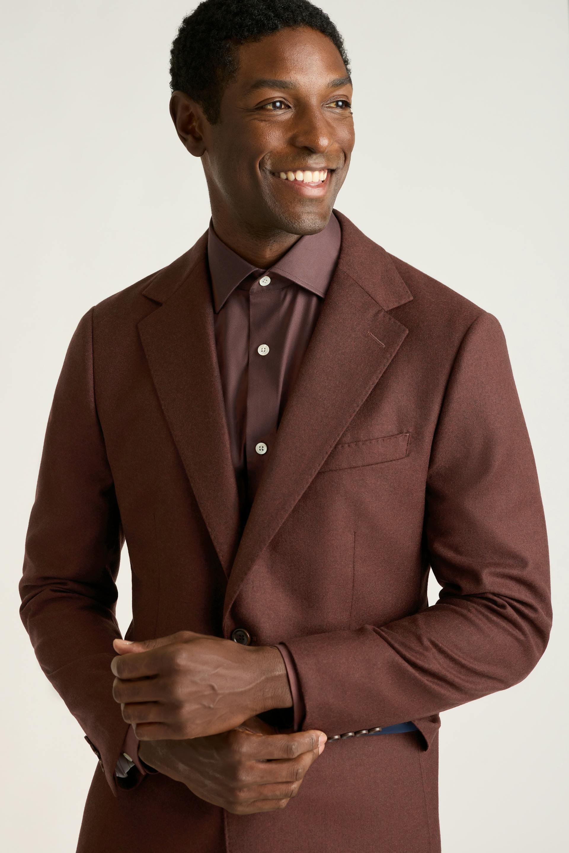 Jetsetter Italian Brushed Wool Blazer