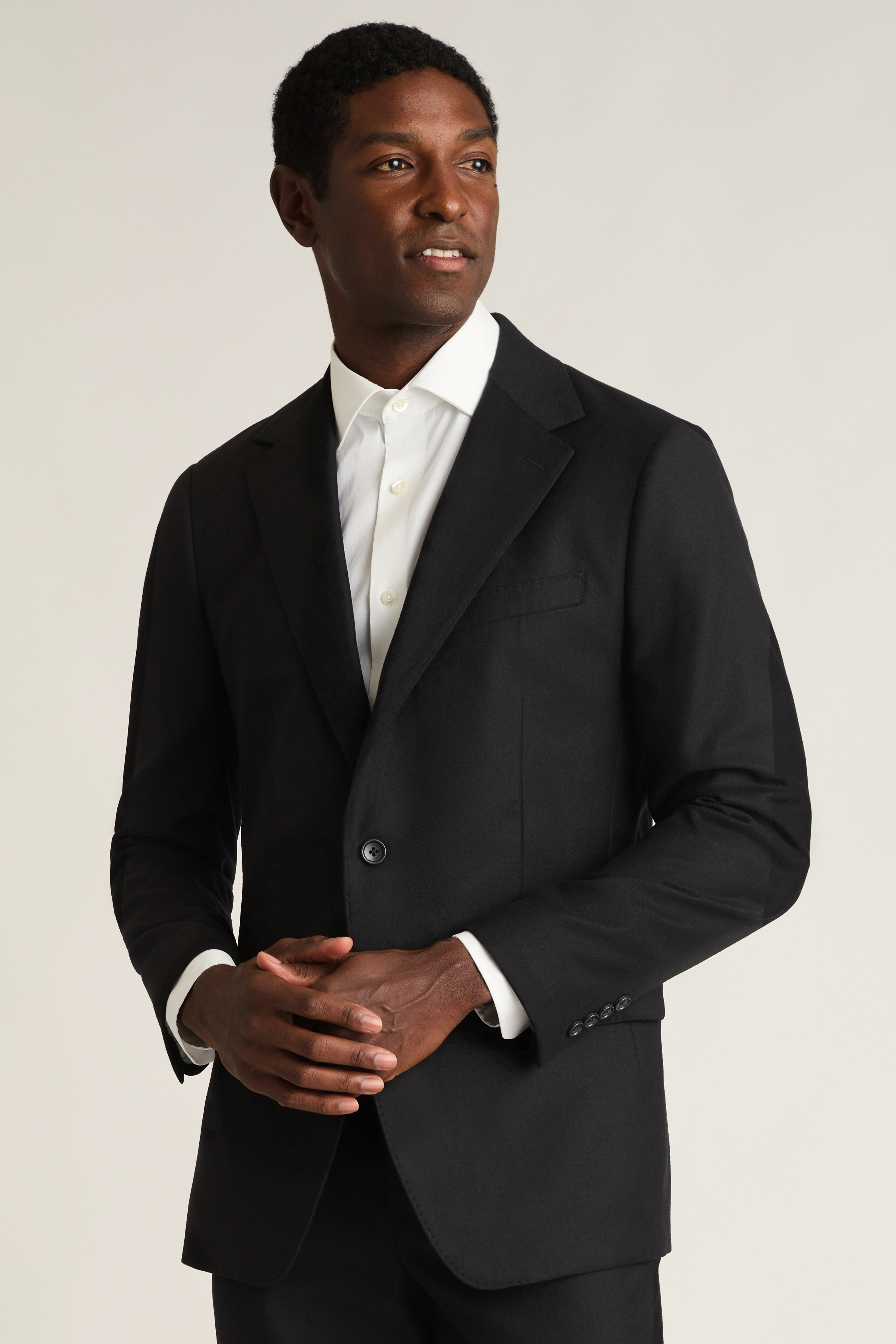 Jetsetter Italian Brushed Wool Blazer